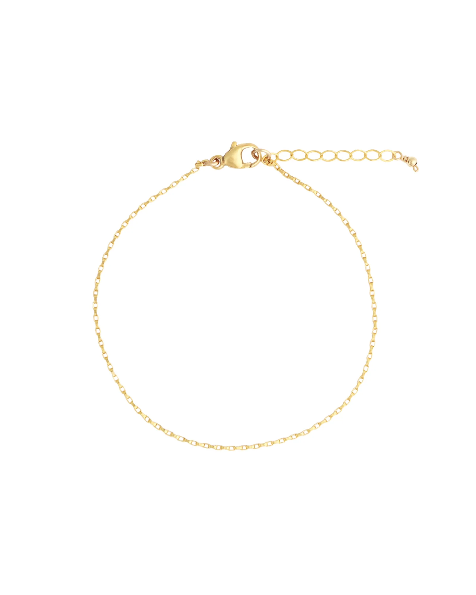 Thin Box Chain Bracelet