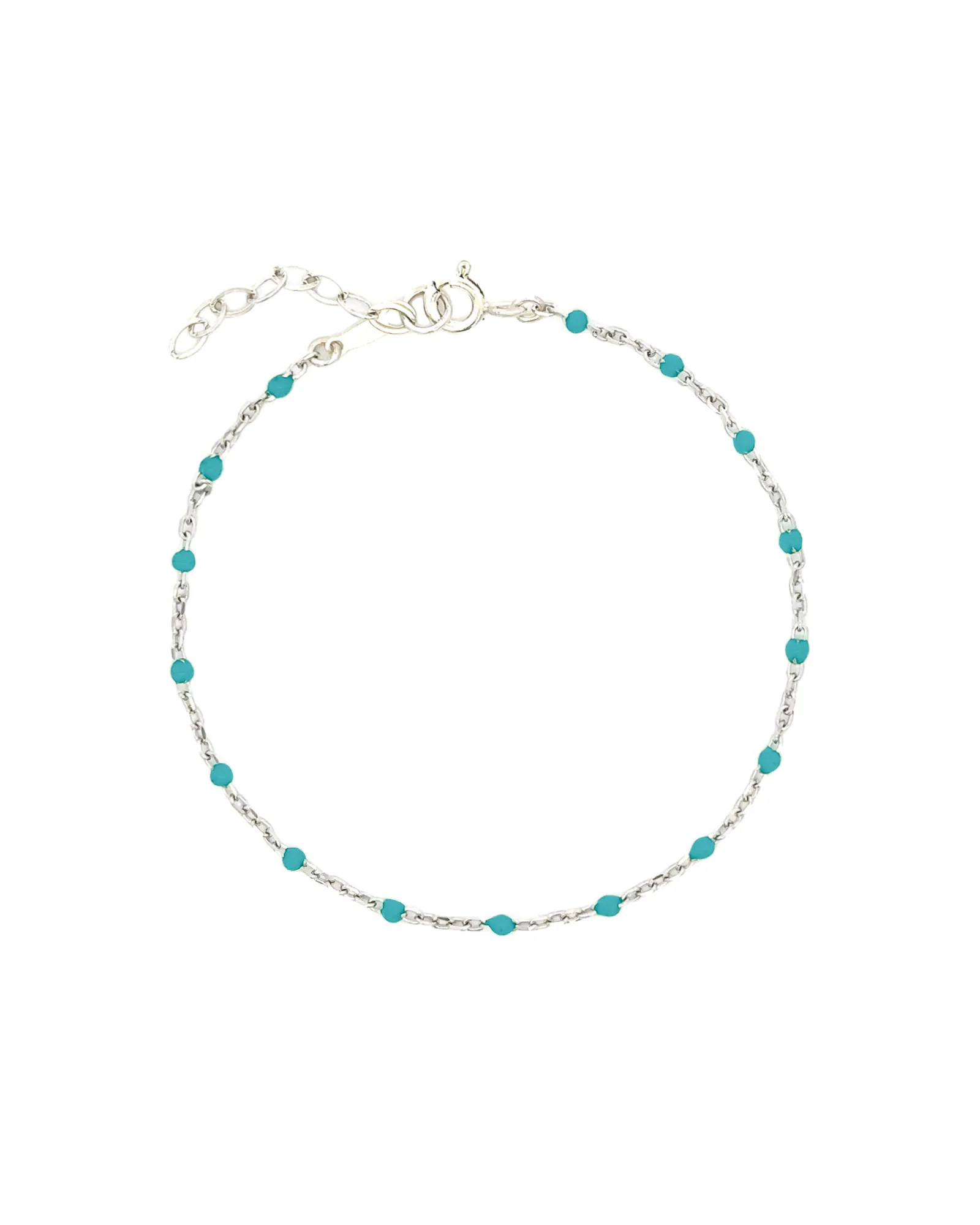 Enamel Beaded Chain Bracelet