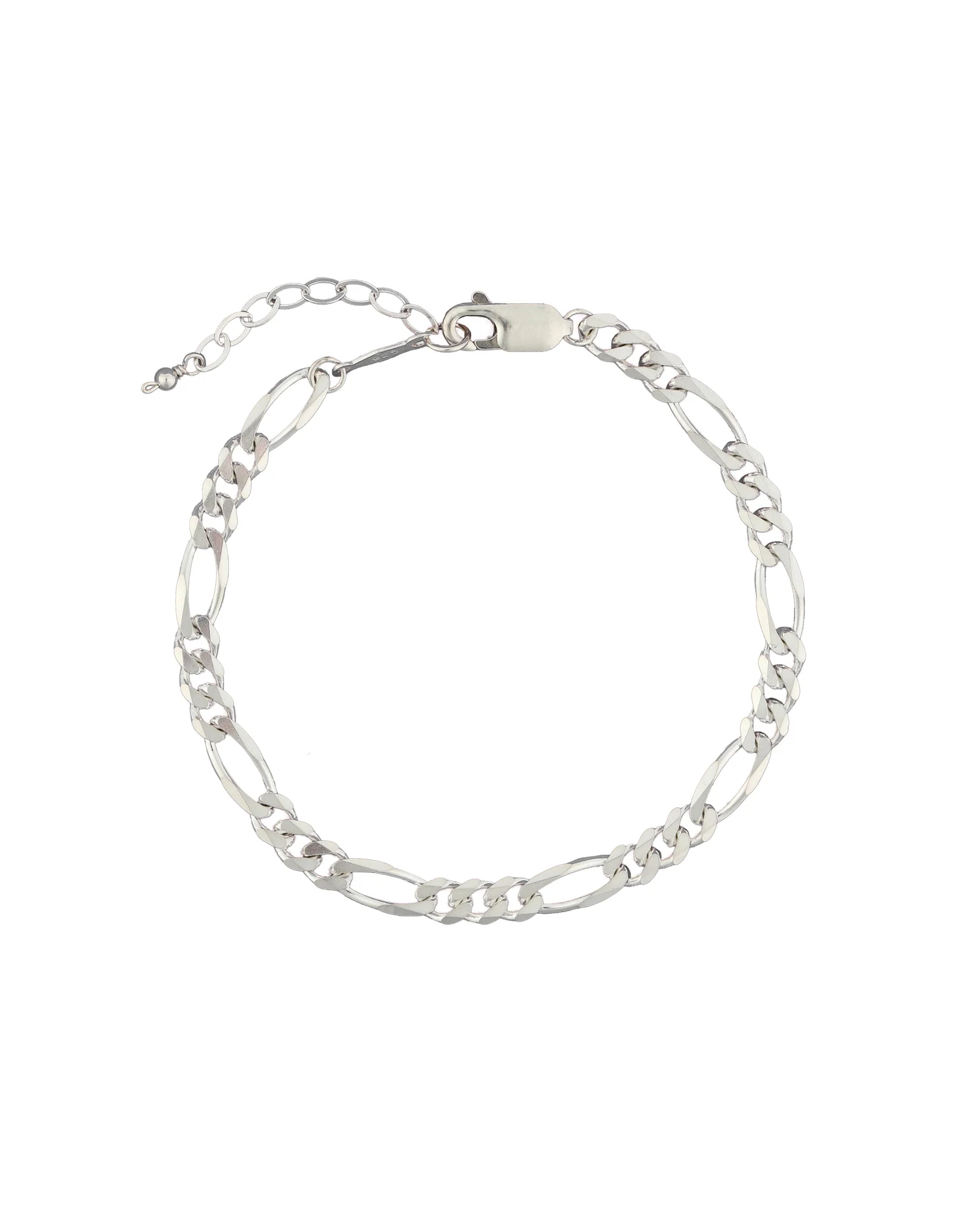 Figaro Chain Bracelet | XL