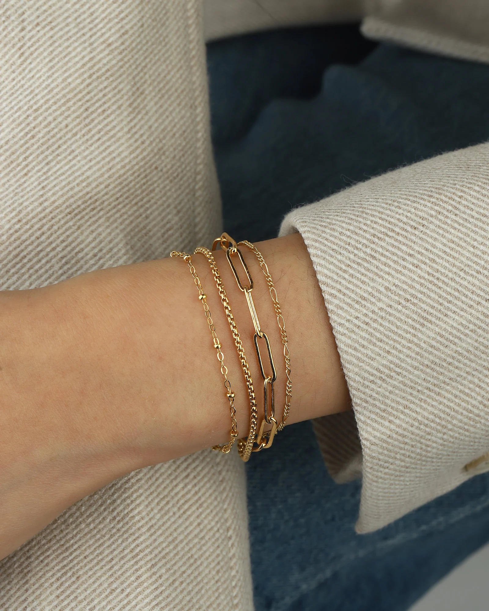 Satellite Cable Chain Bracelet - Image 2