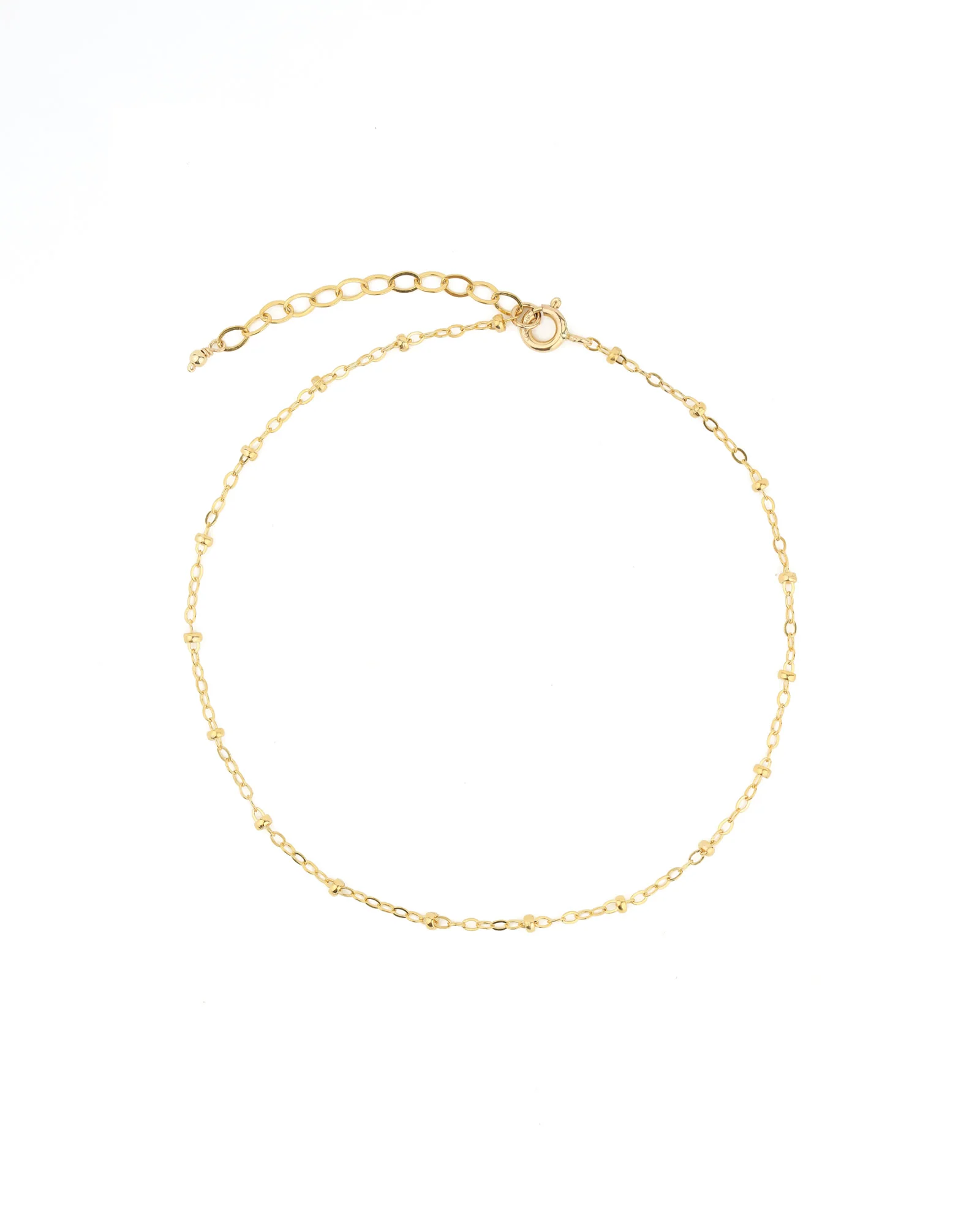 Satellite Cable Chain Anklet