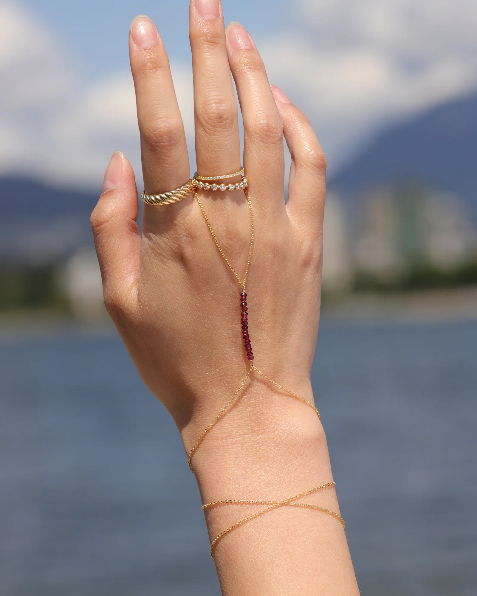 Stone Hand Chain - Image 2