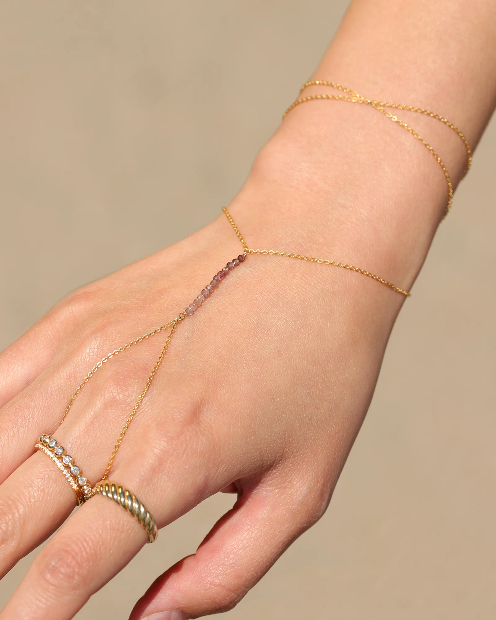 Stone Hand Chain - Image 2