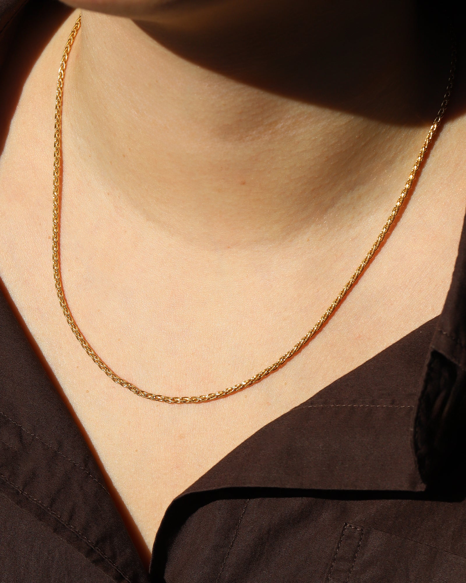 Wheat Chain Necklace - Image 2
