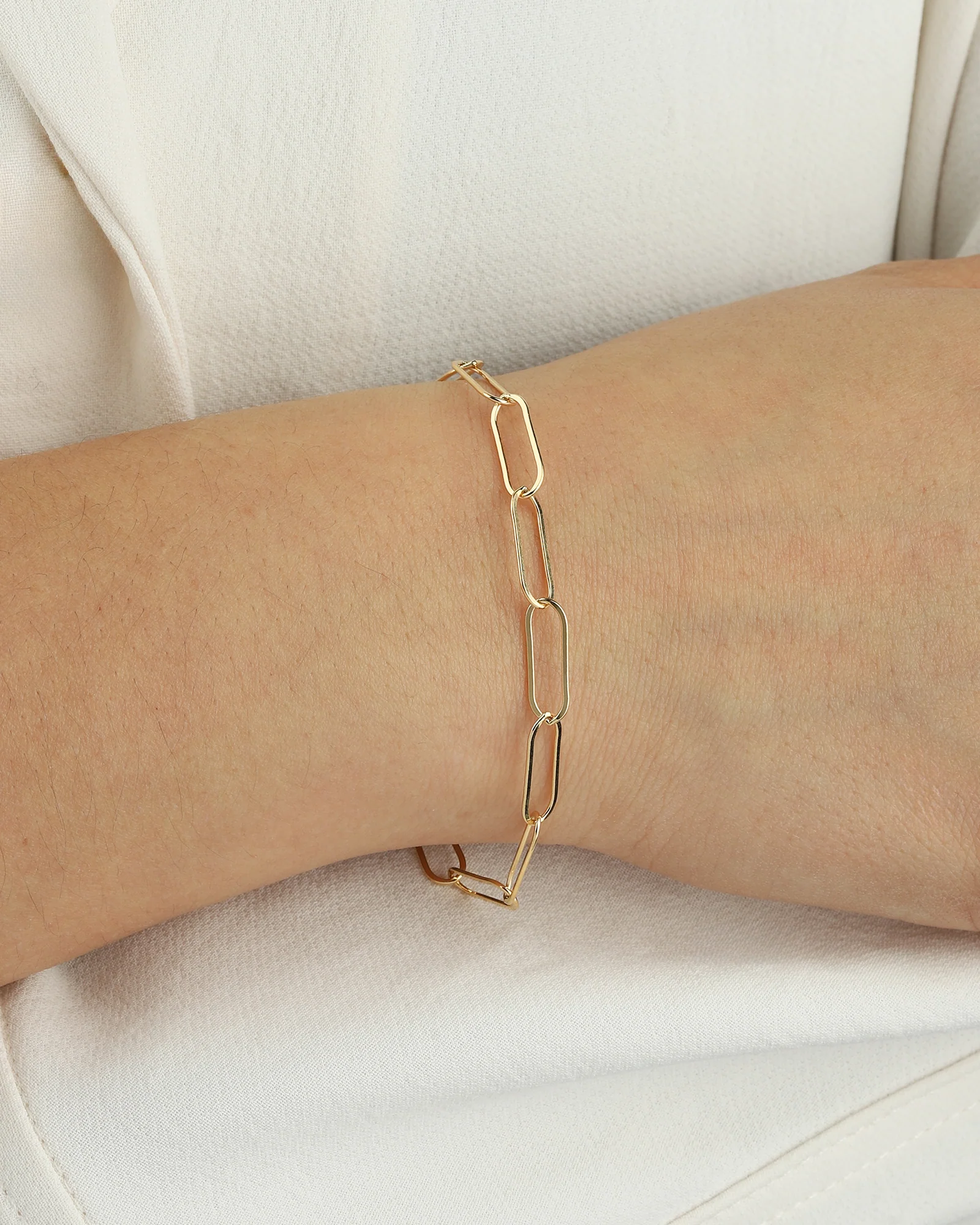 Paperclip Chain Bracelet | XL - Image 2