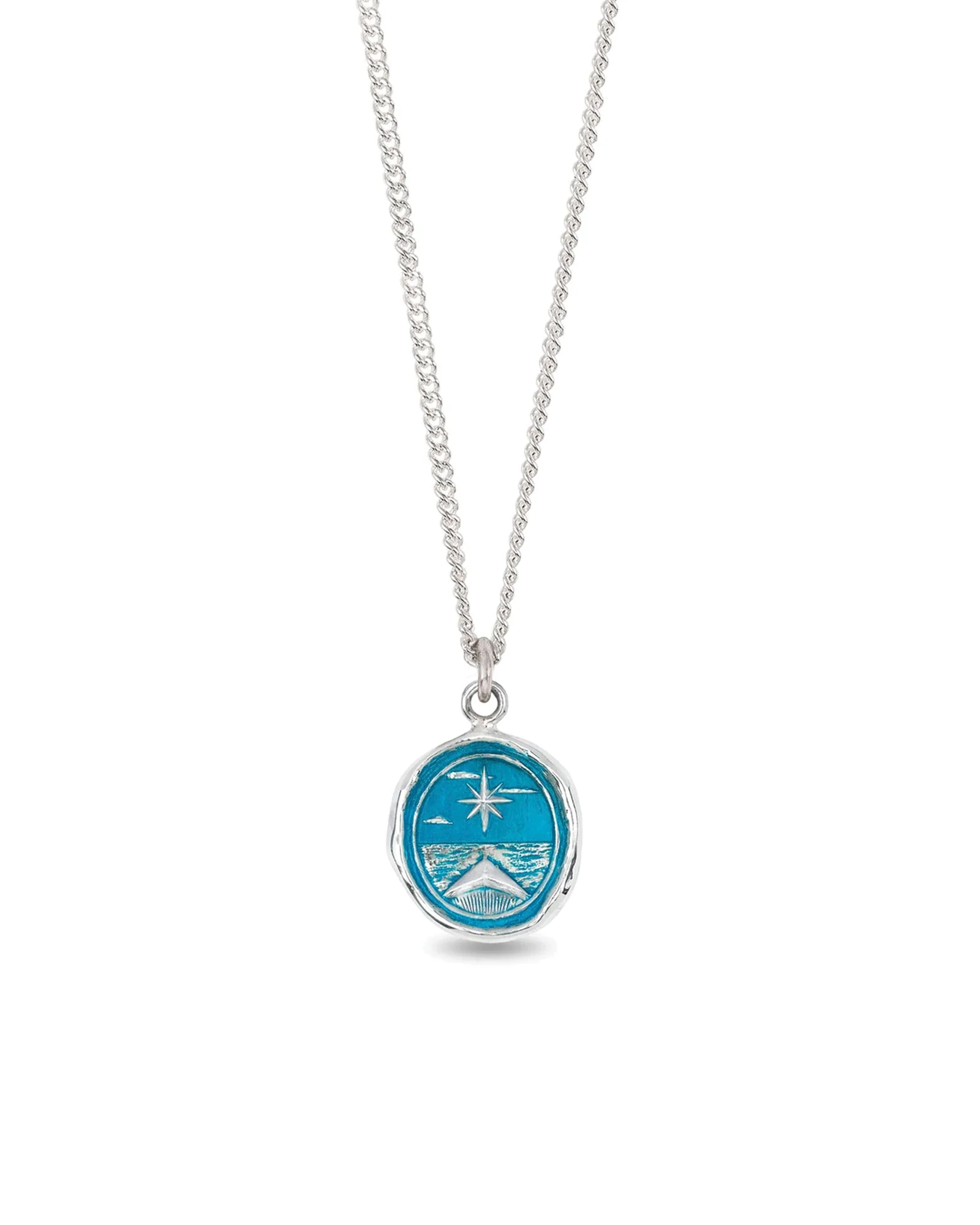 North Star Talisman | Capri Blue