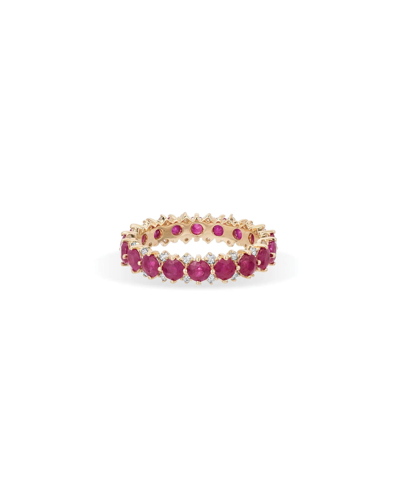 Diamond Stone Eternity Ring