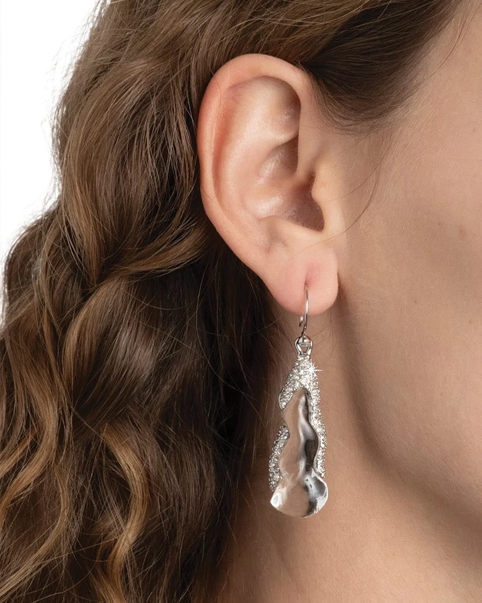Silverlake Lucite Wire Earring - Image 2
