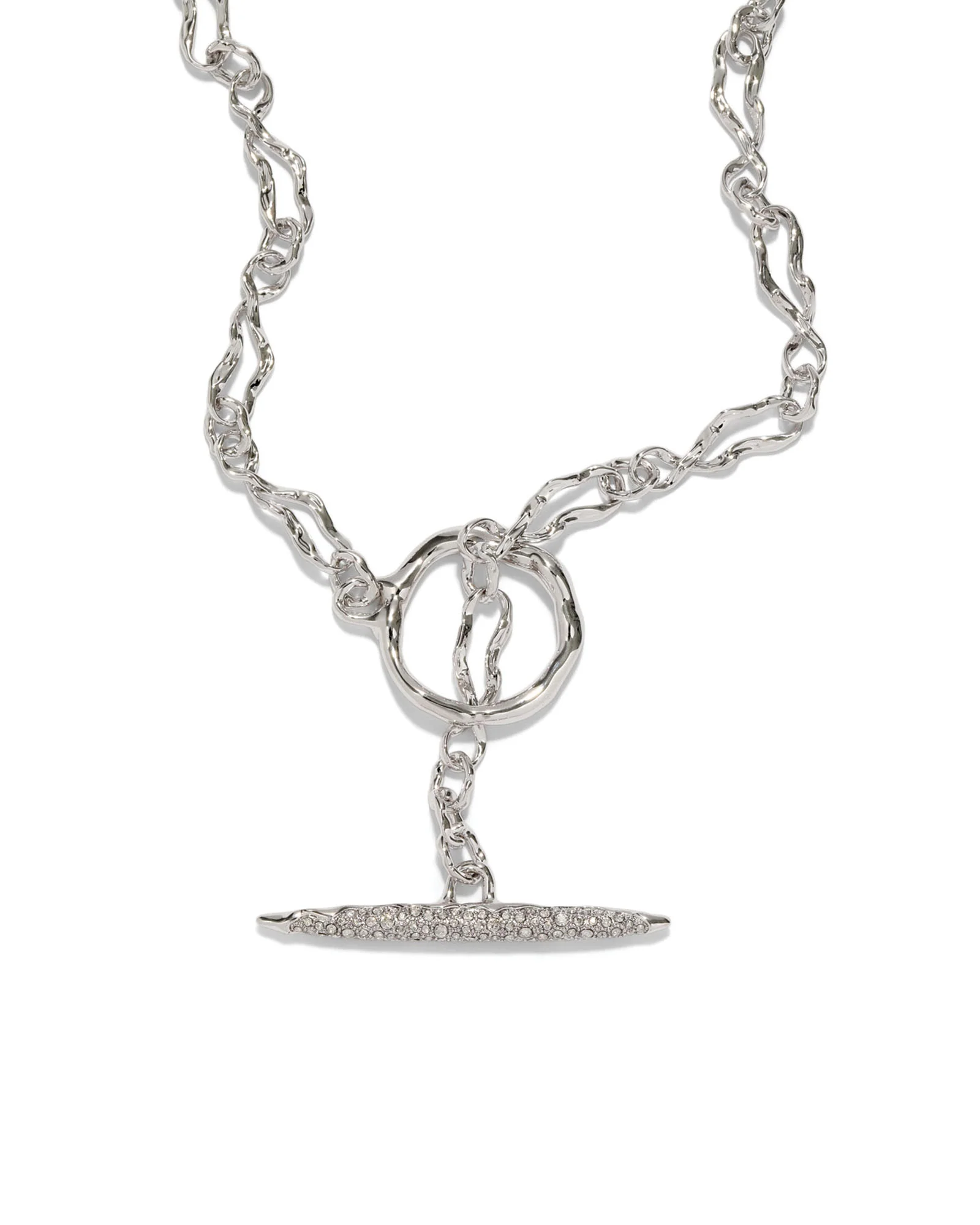 Solanales Crystal Toggle Necklace