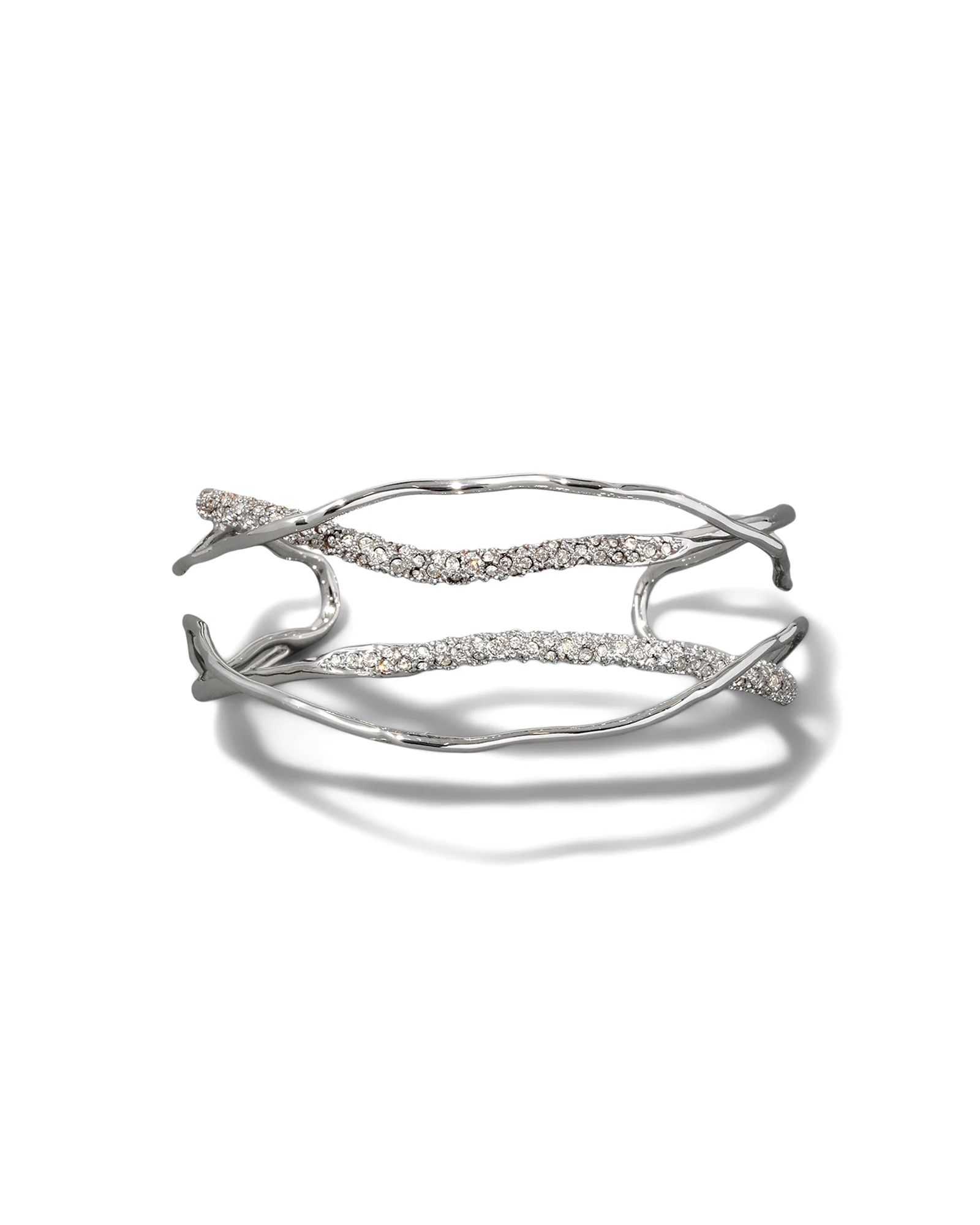 Solanales Crystal Cuff Bracelet