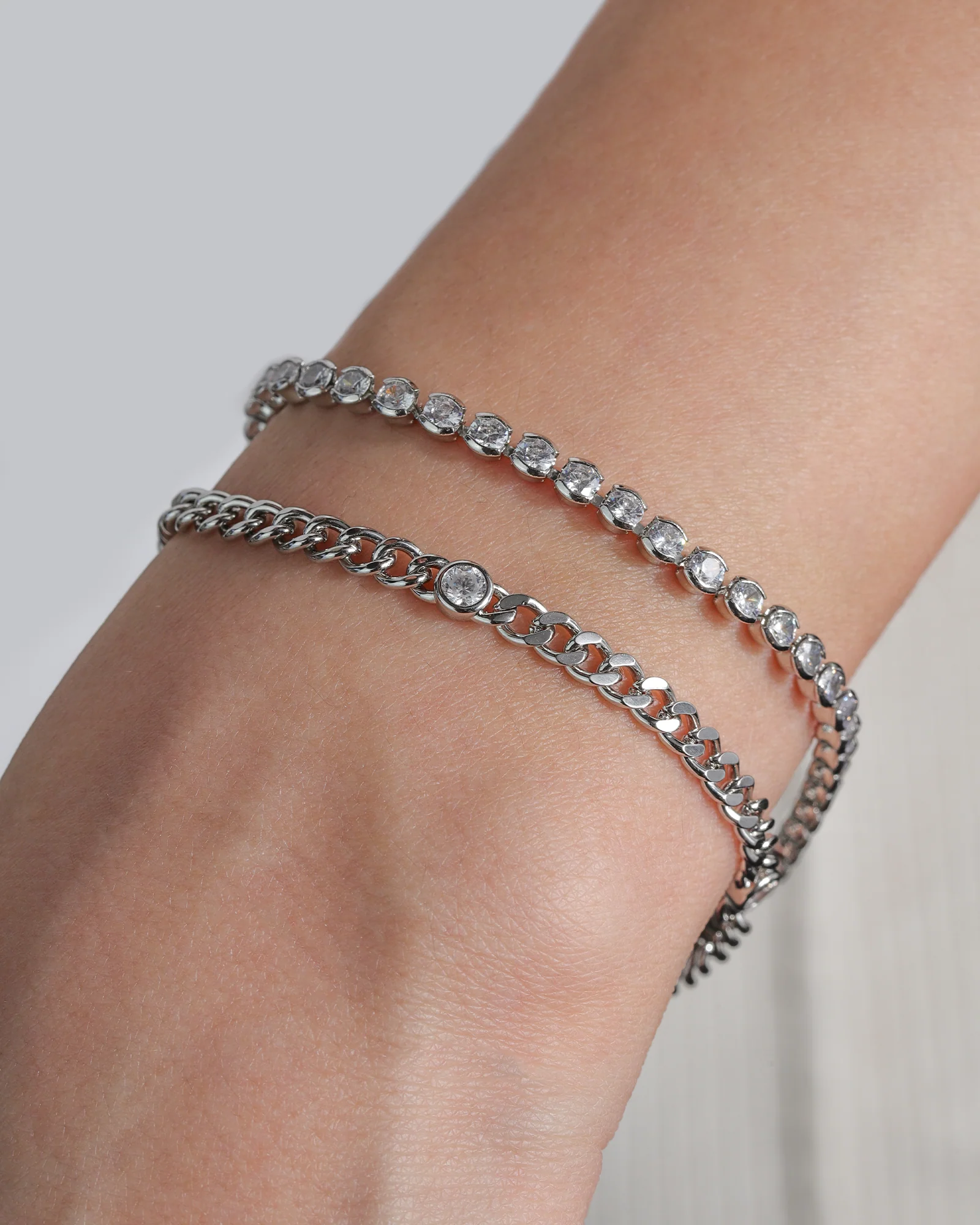 Cuban Link 3 CZ Bracelet | 4mm - Image 2