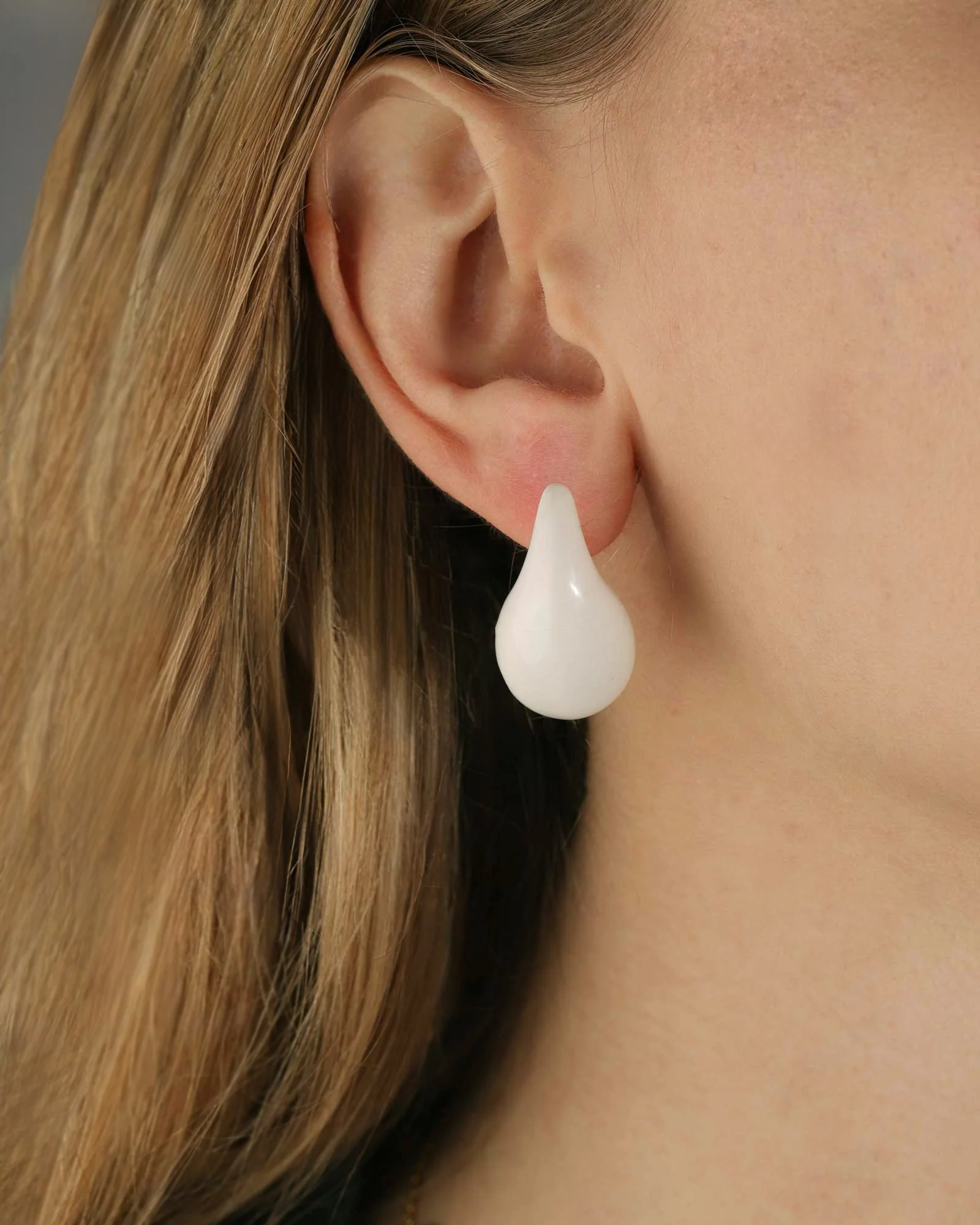 Enamel Teardrop Studs - Image 2