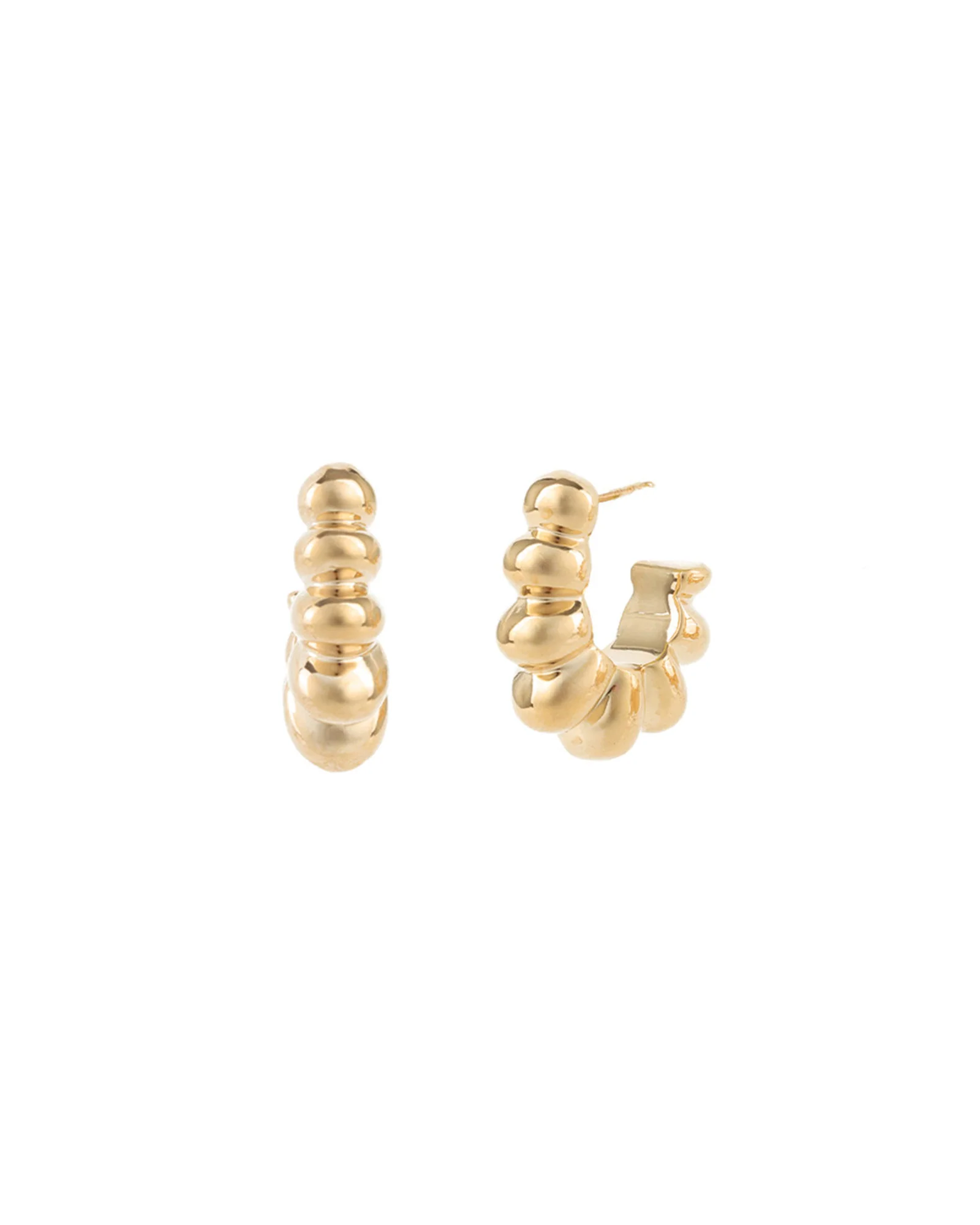 Bubble Twist Hoops