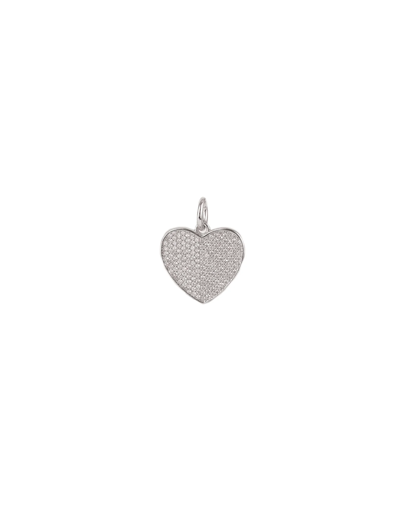 Pavé Heart Charm