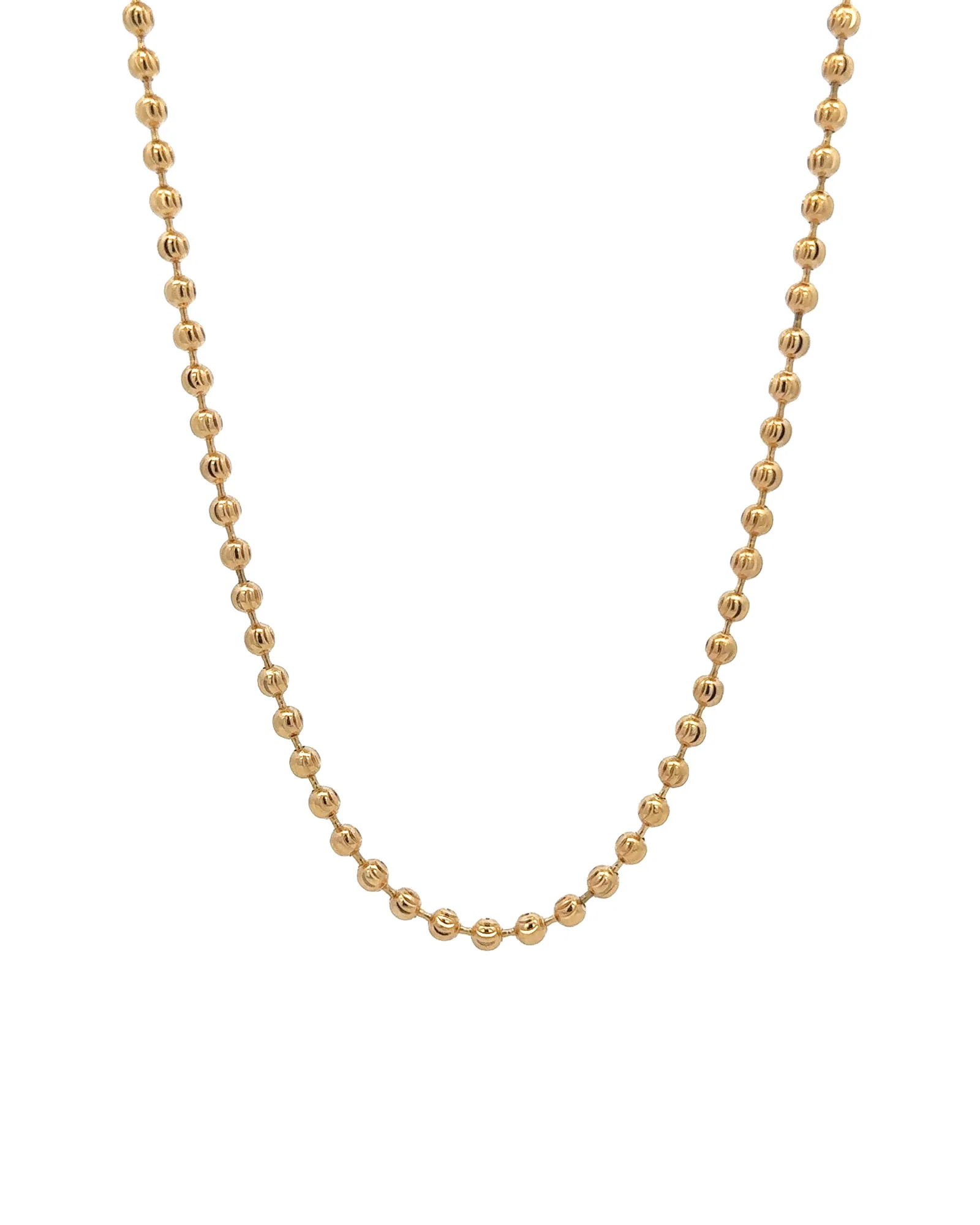 Texture Ball Necklace