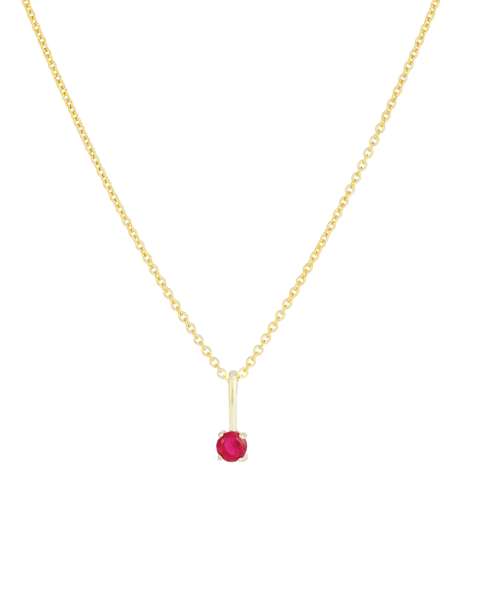 Birthstone Pendant Necklace