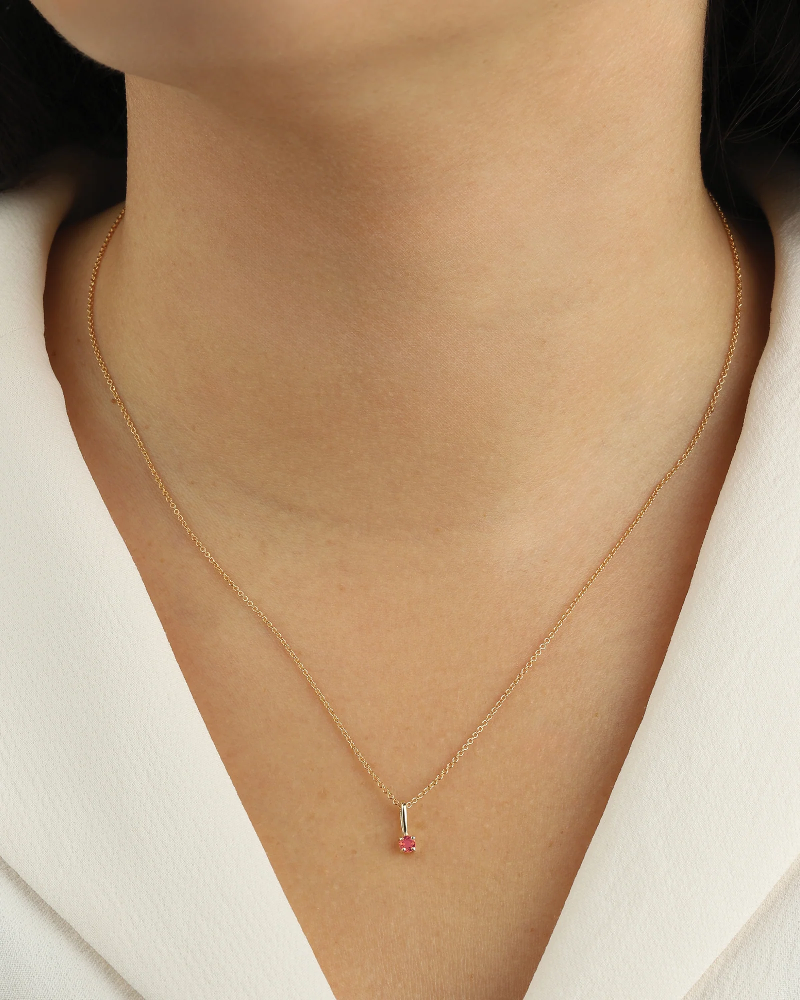 Birthstone Pendant Necklace - Image 2