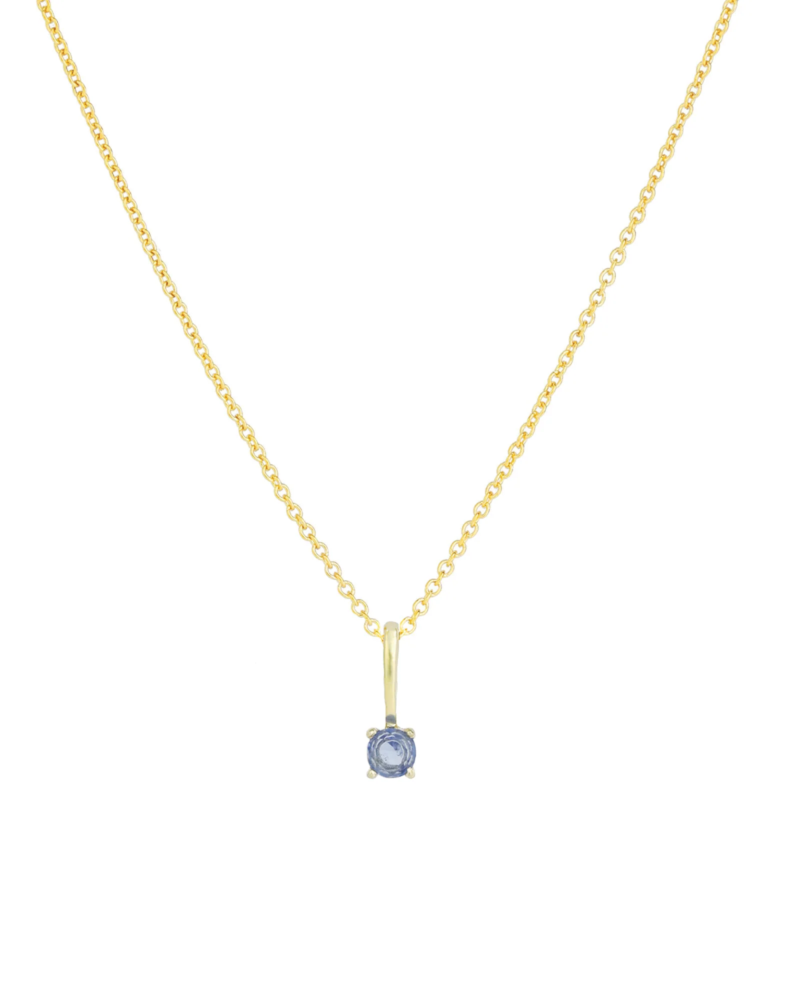 Birthstone Pendant Necklace
