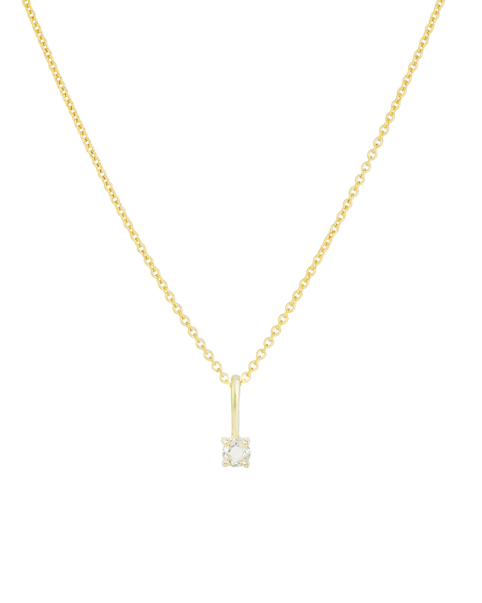 Birthstone Pendant Necklace