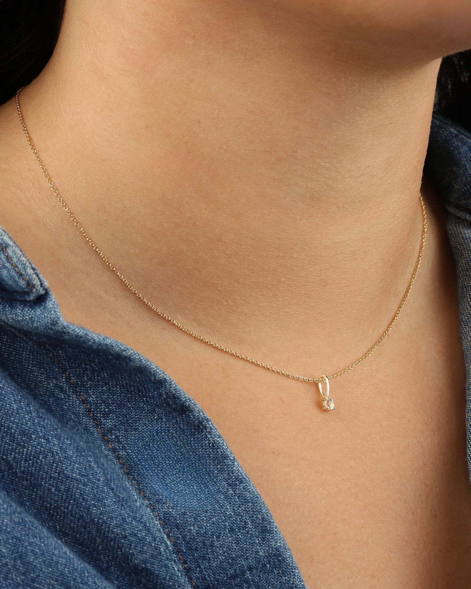 Birthstone Pendant Necklace - Image 2