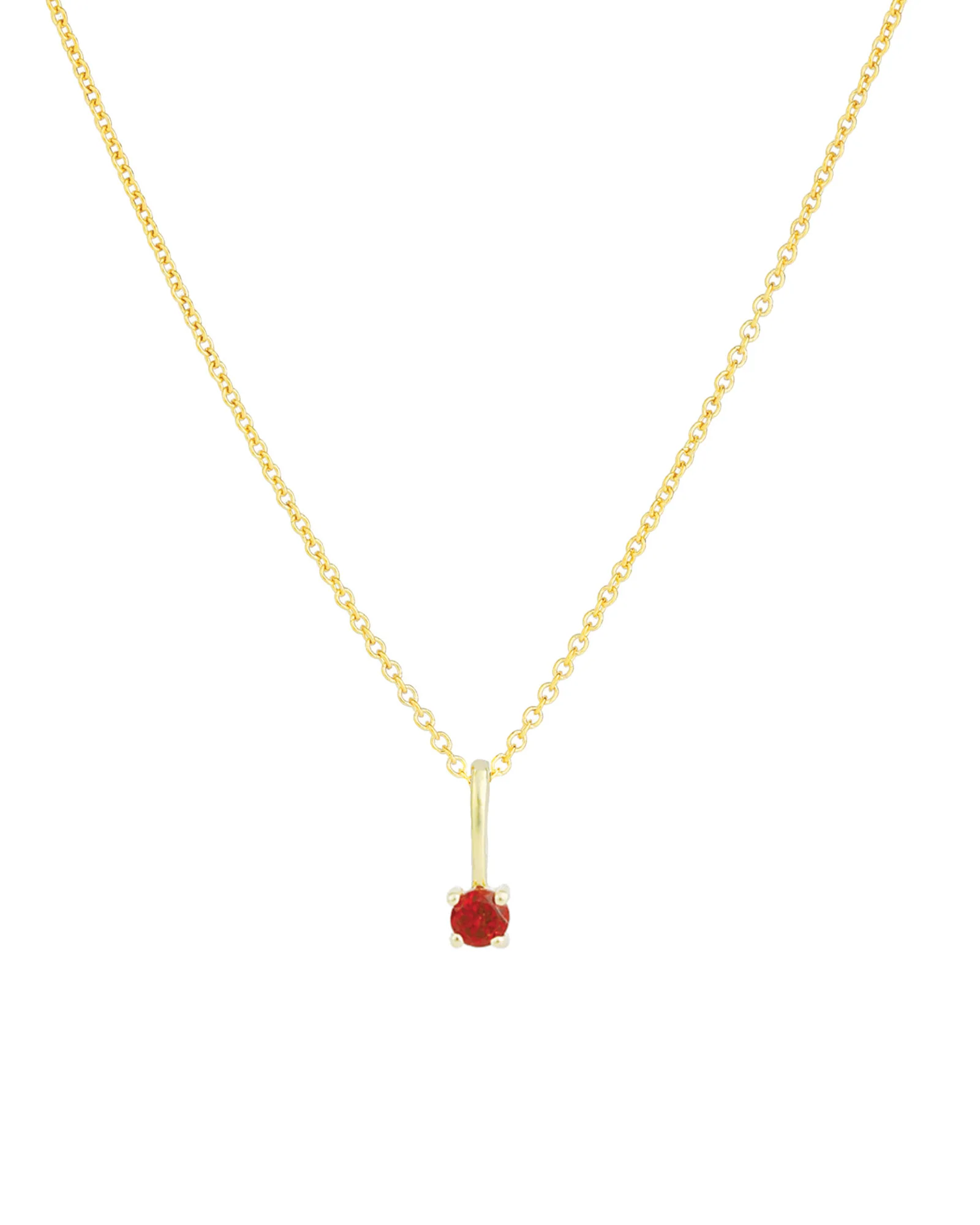 Birthstone Pendant Necklace