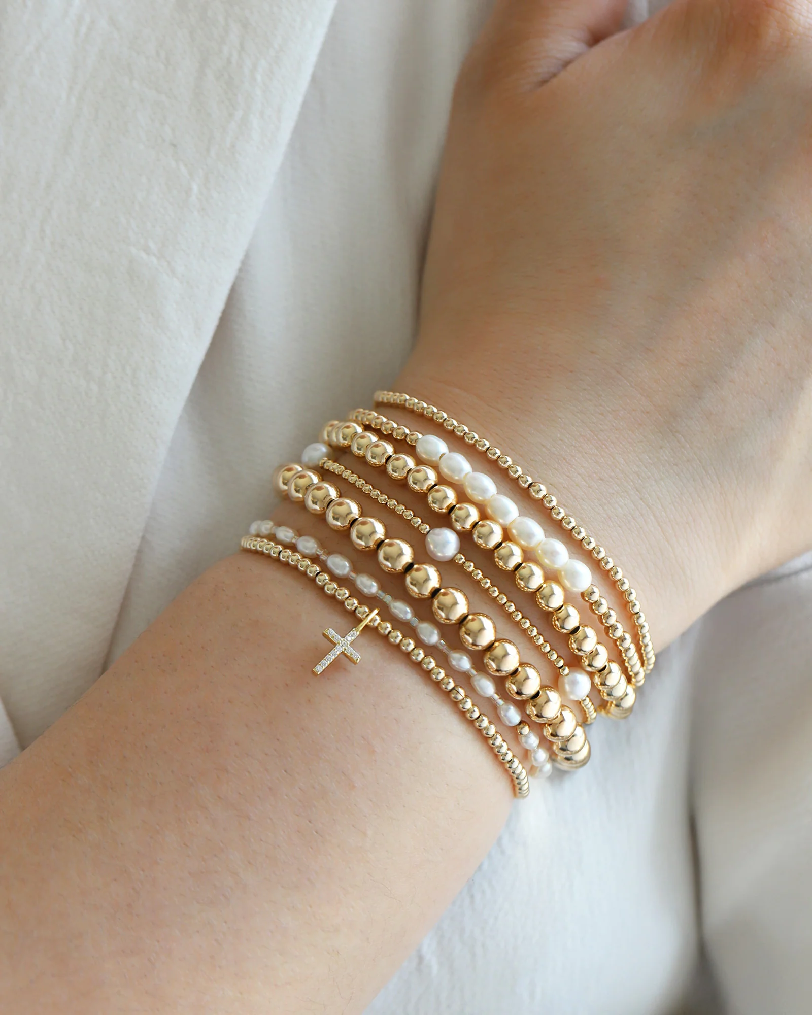 Beaded Bracelet | 2.5mm - Image 2