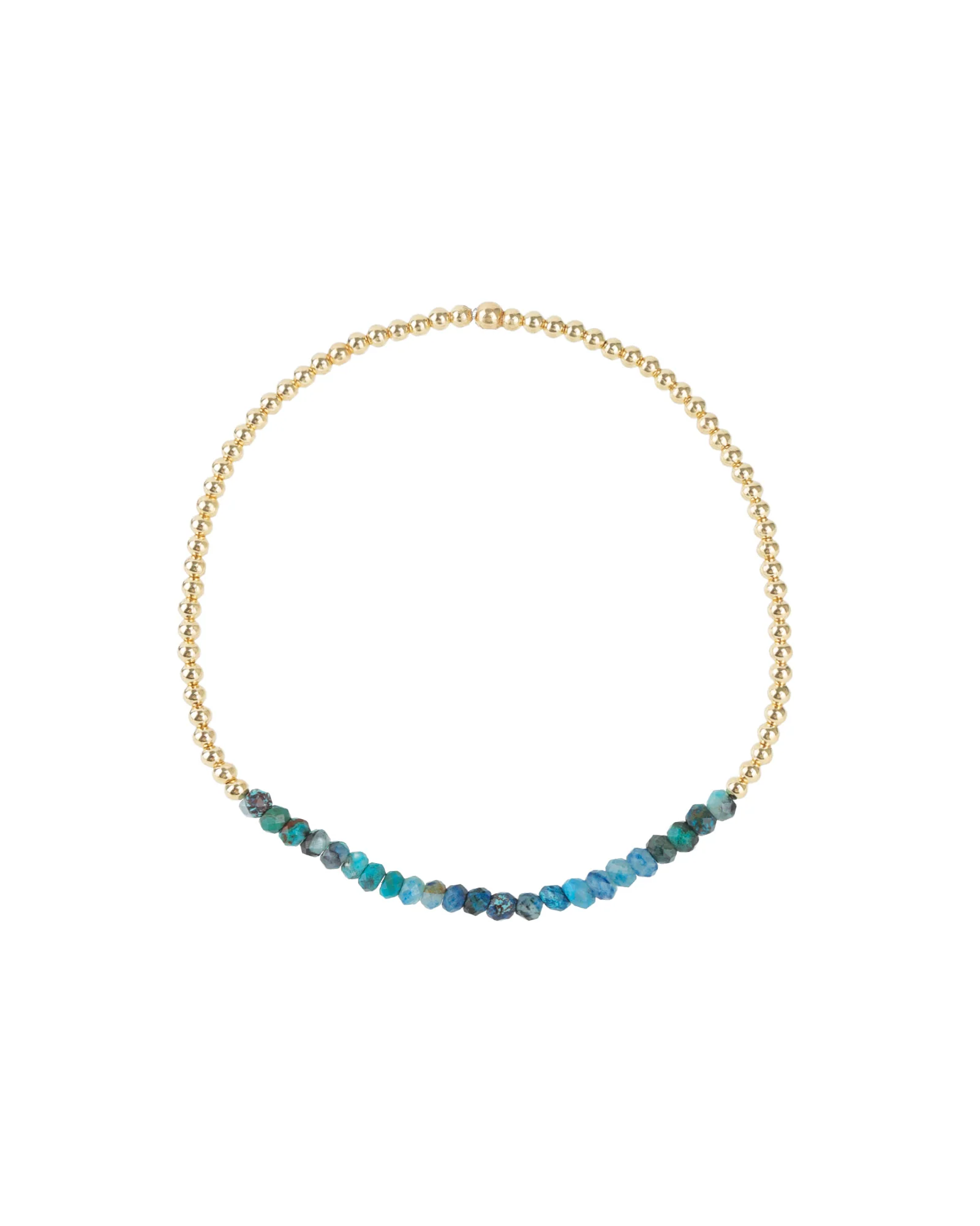 Beaded Stone Bracelet | 2mm
