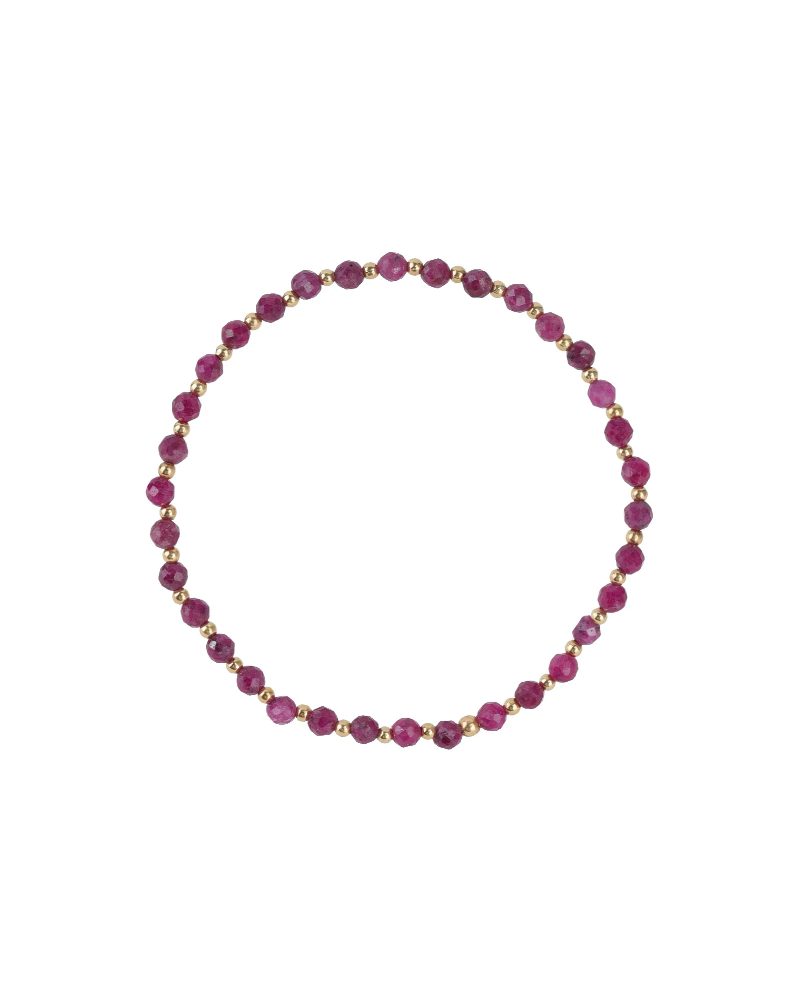 Mixed Beaded Stone Bracelet | 3mm