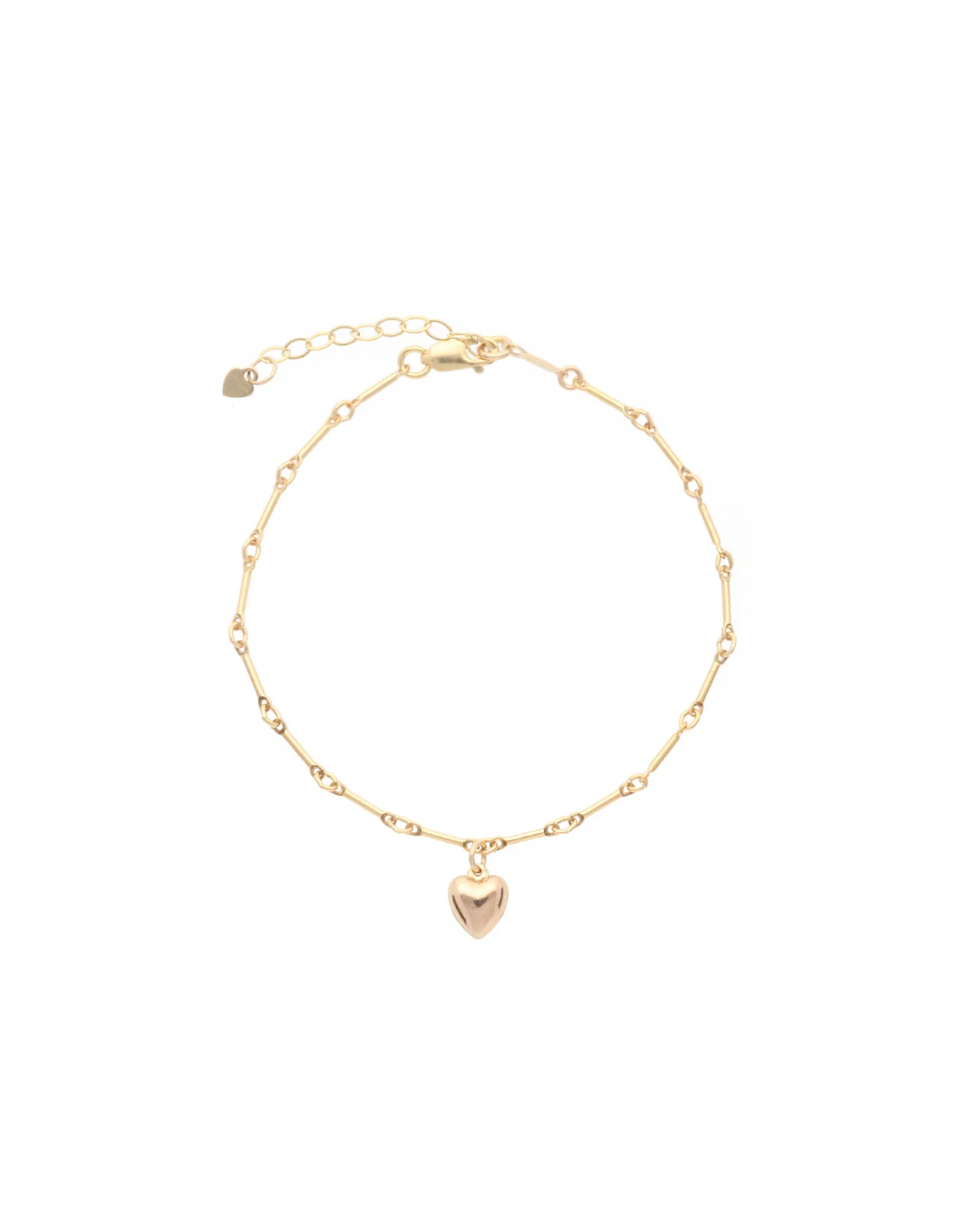 Puffy Heart Bracelet