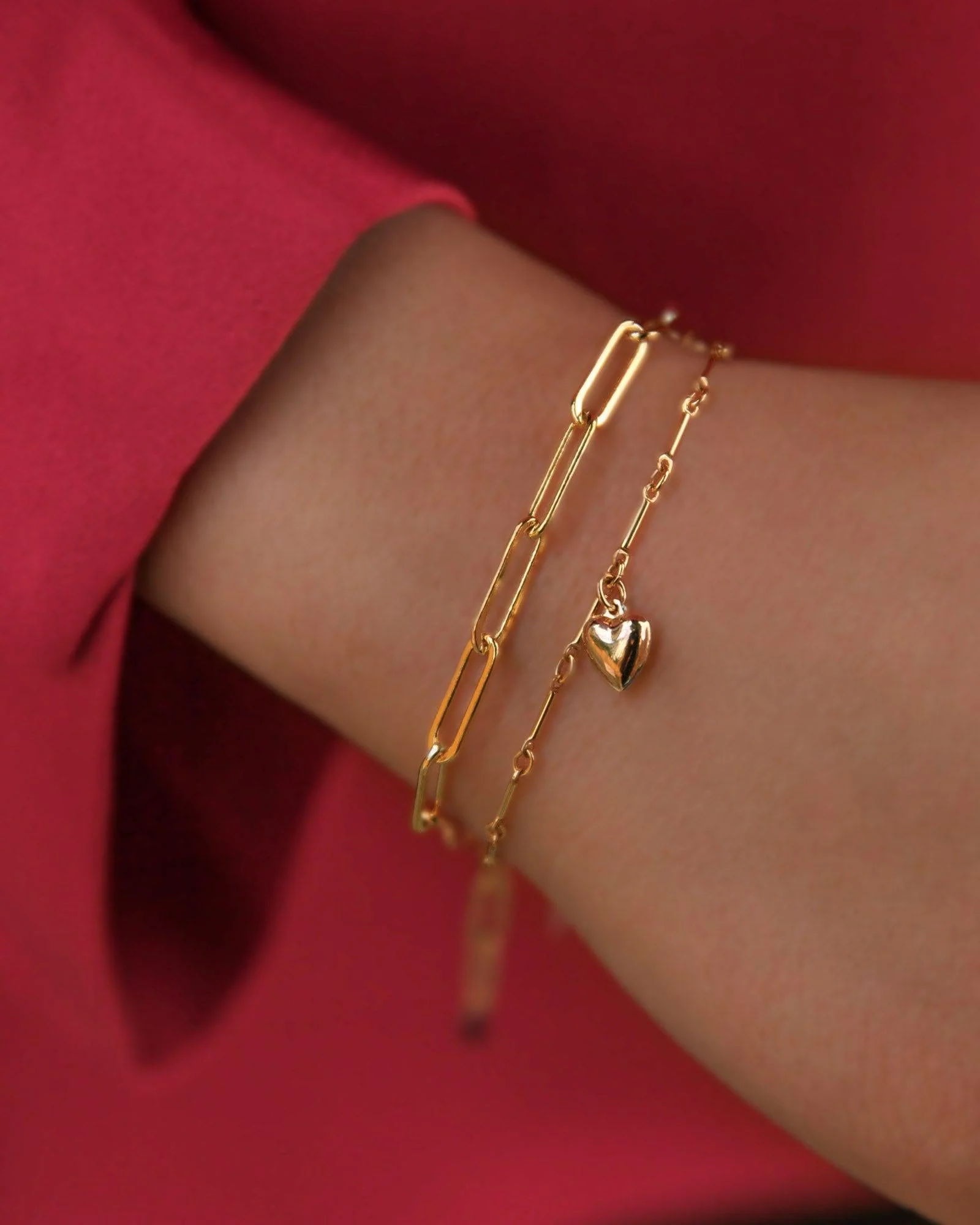 Puffy Heart Bracelet - Image 2