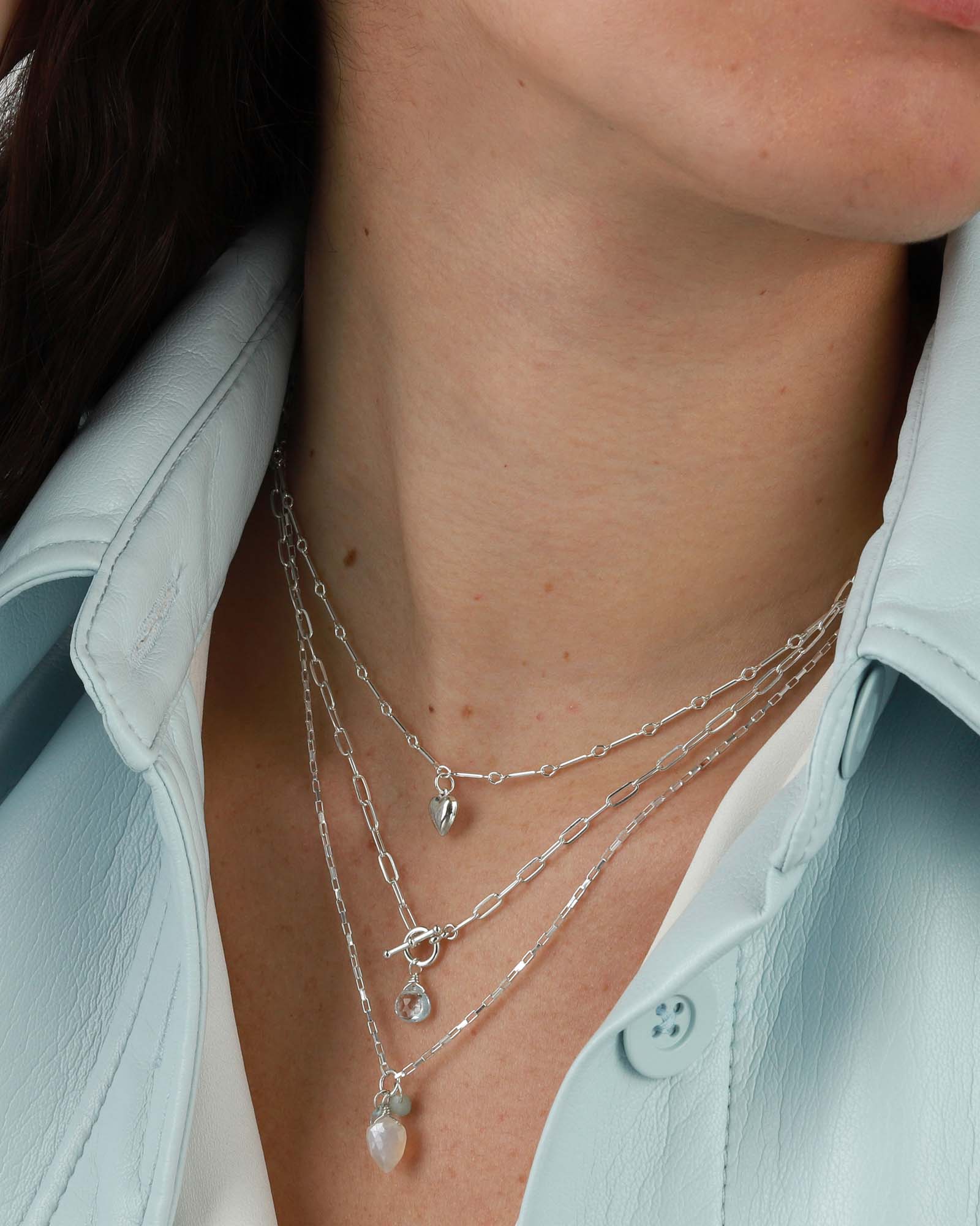 Puffy Heart Necklace - Image 2