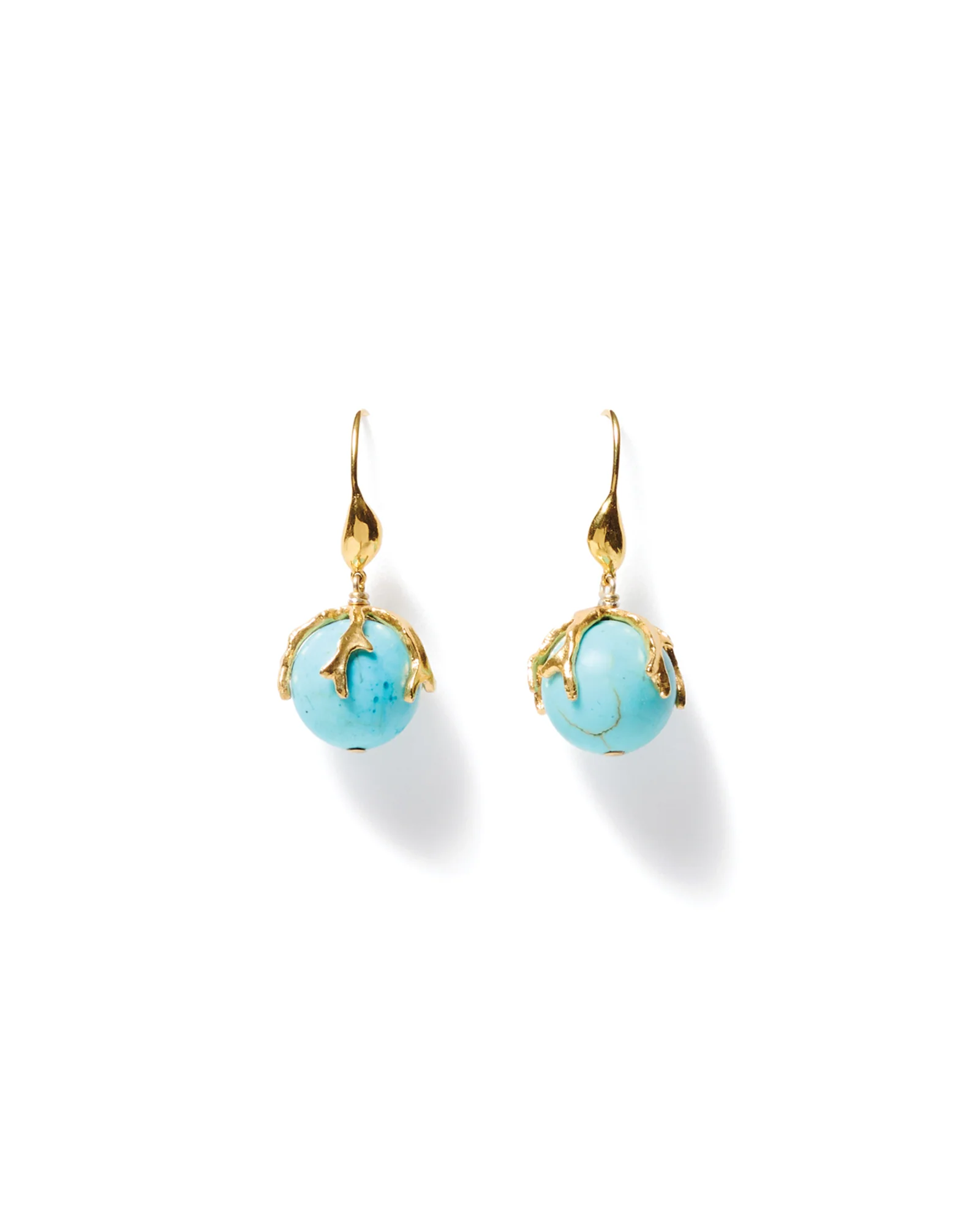Coral Crown Earrings