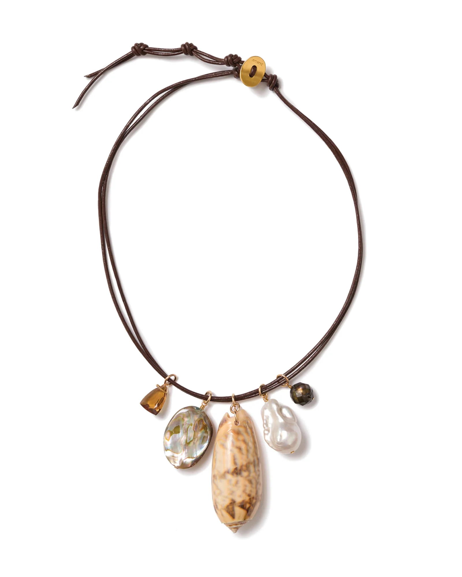 Double Strand Charm Necklace