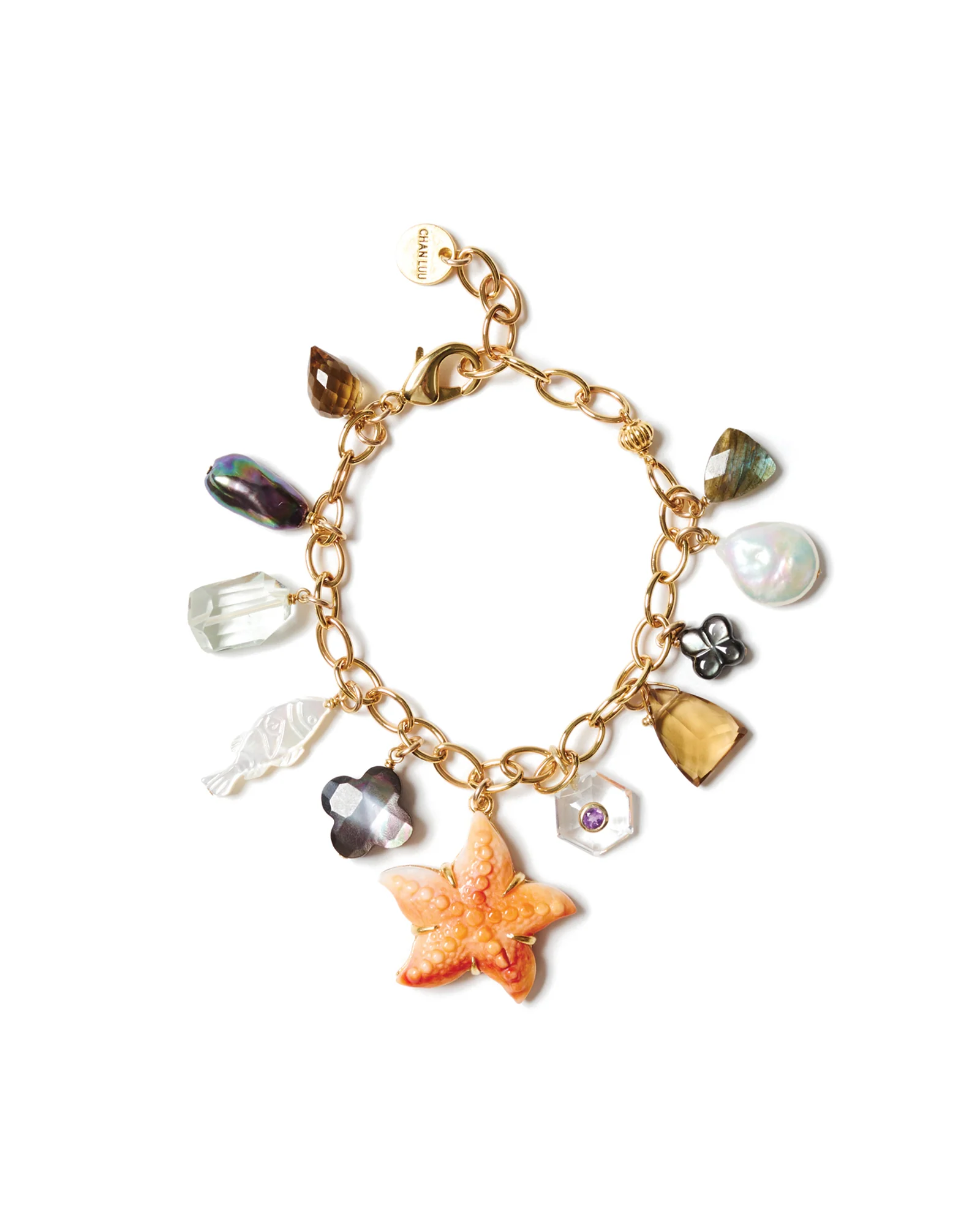 Starfish Charm Bracelet
