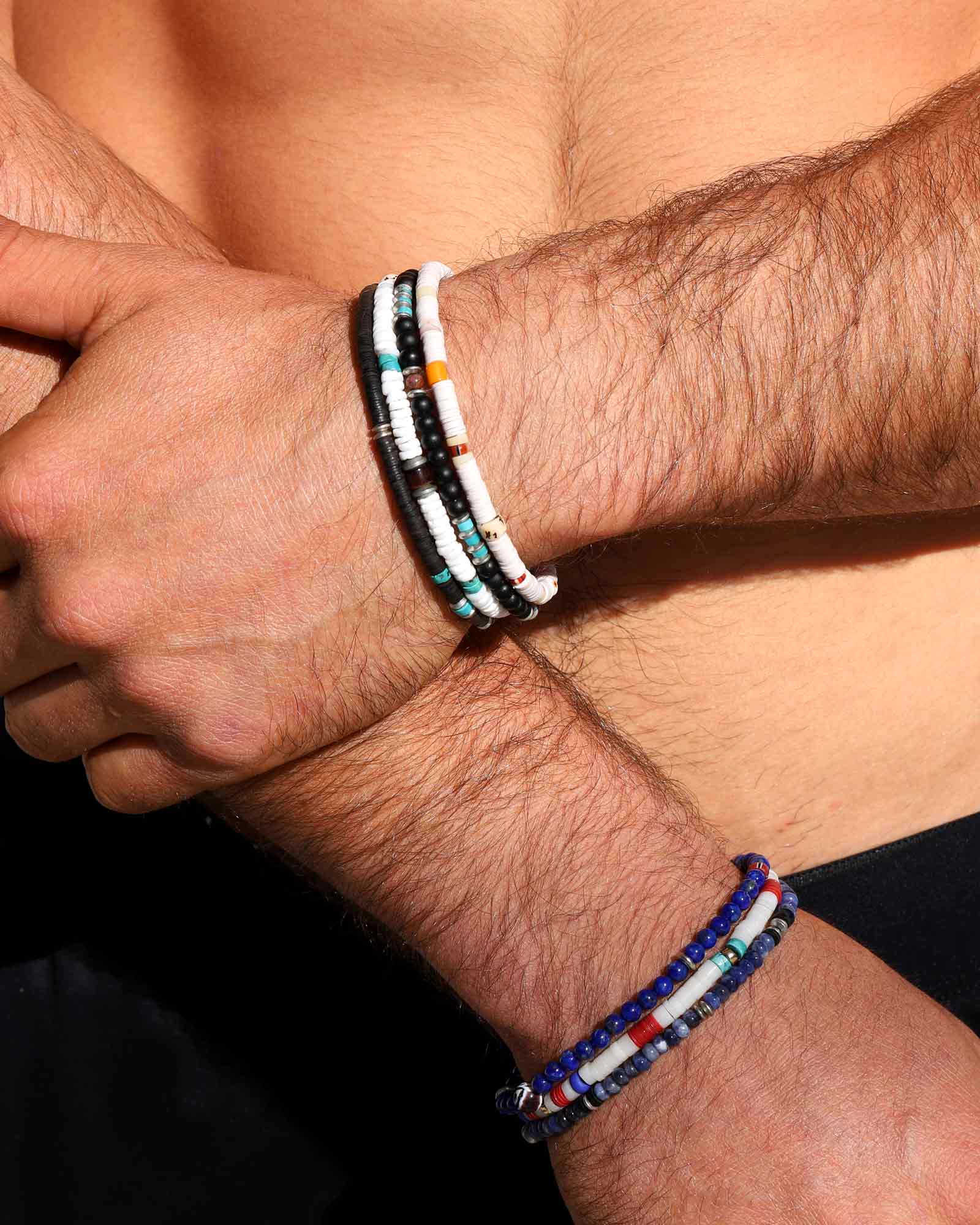 Mixed Heishi Beaded Bracelet | 4mm - Image 2