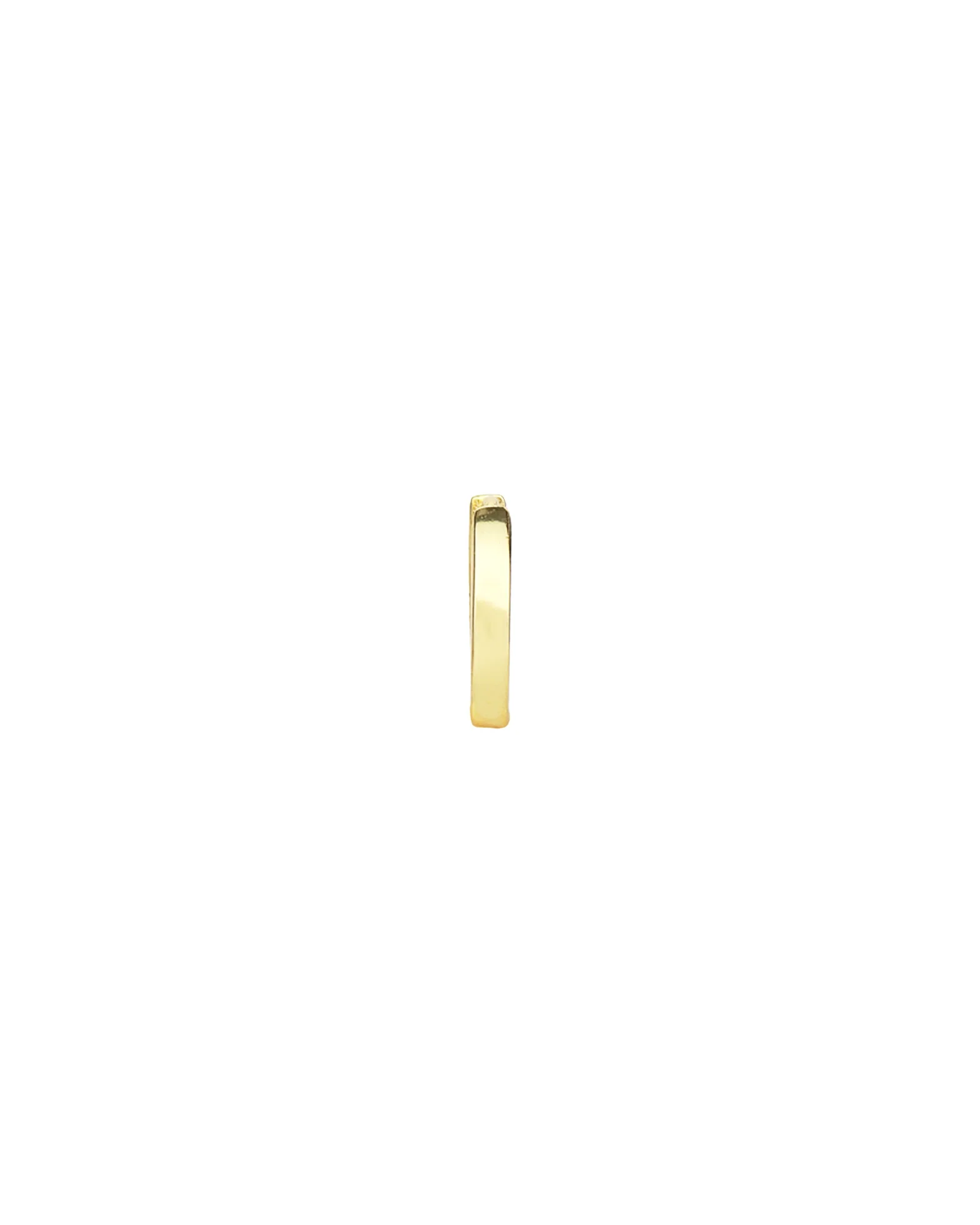 Flat Single Huggie | 12mm - Image 3