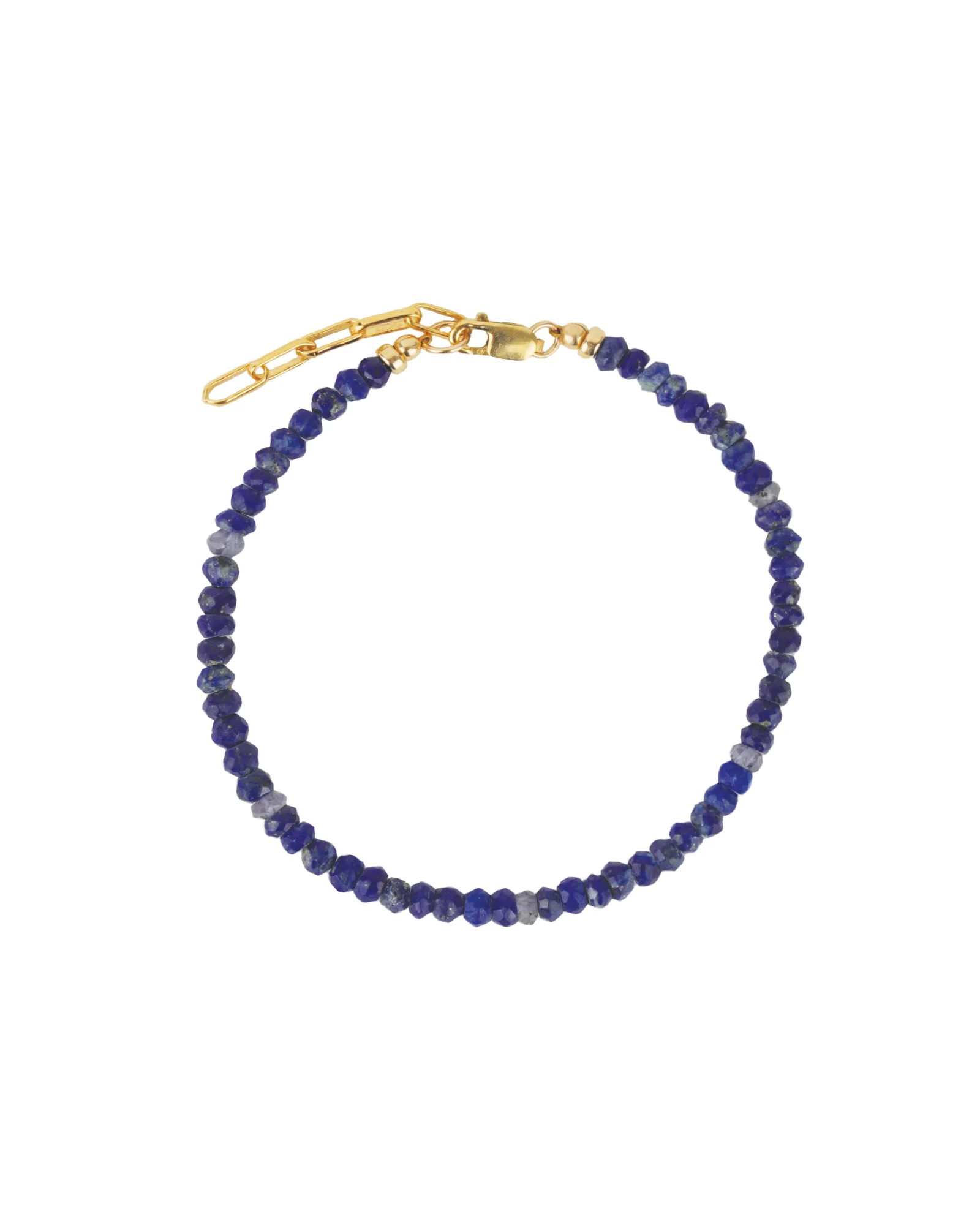Blue Mix Stone Bracelet | 3mm - 4mm