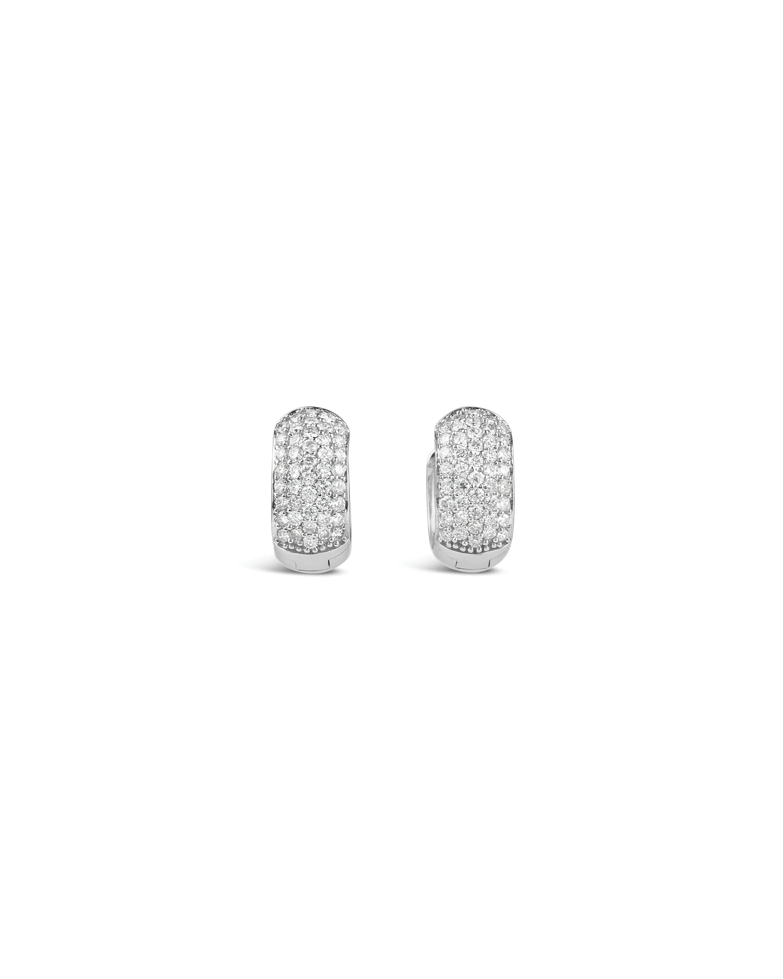 5 Row Pavé Huggies - Image 5