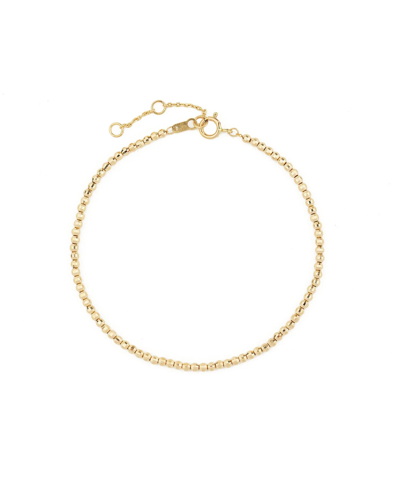 Faceted Beaded Bracelet