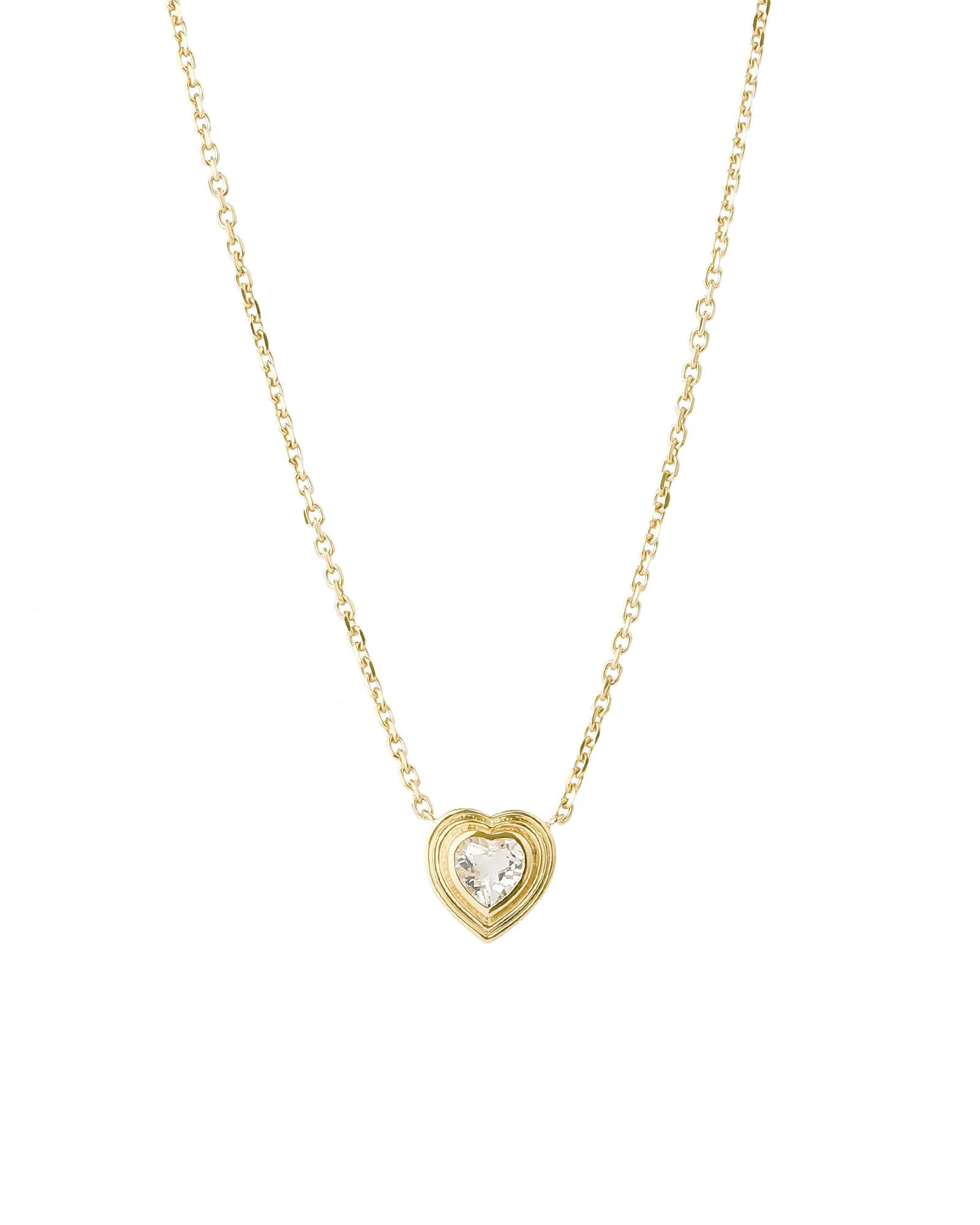 Heart Stone Necklace