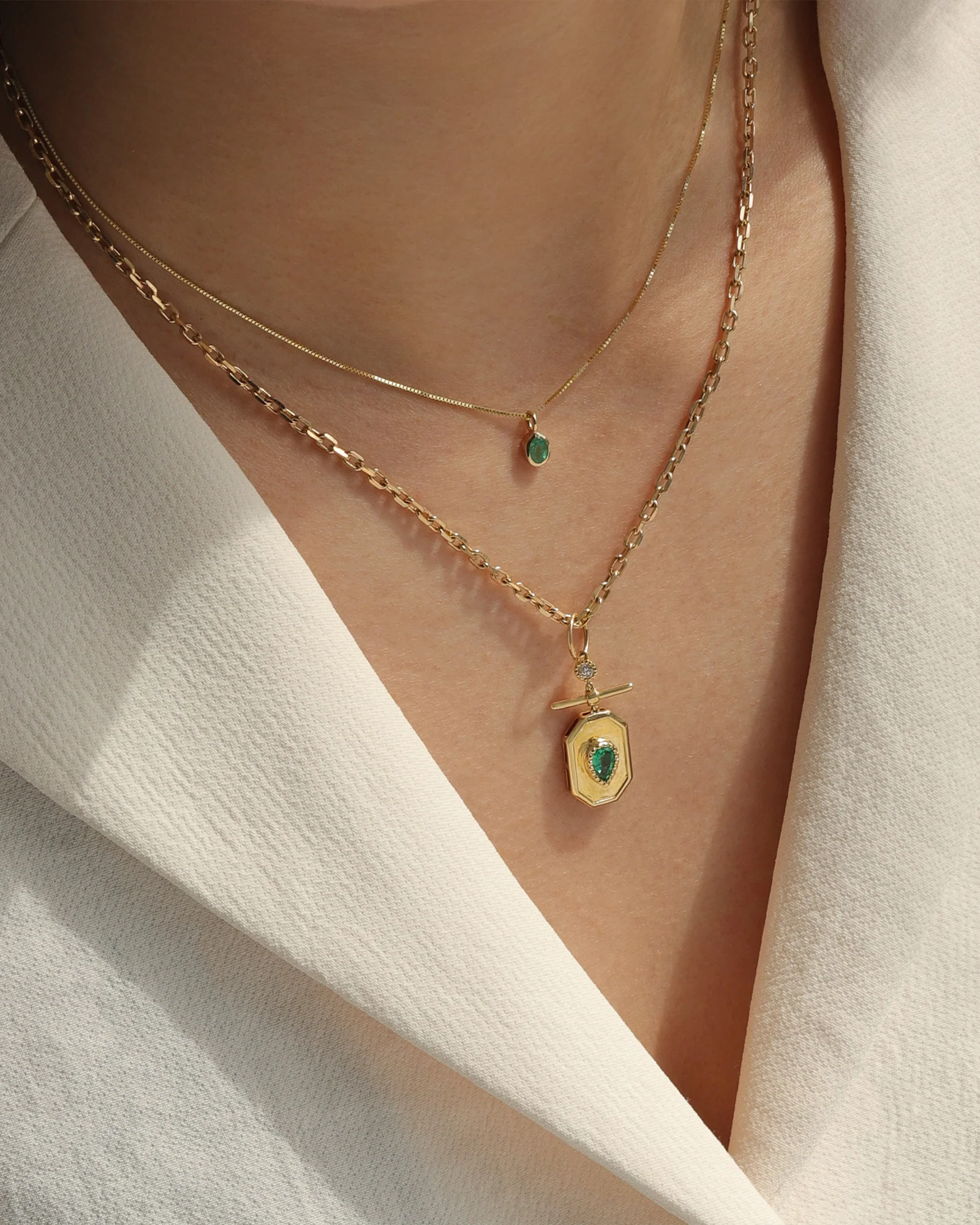 Paperclip Chain Necklace - Image 3