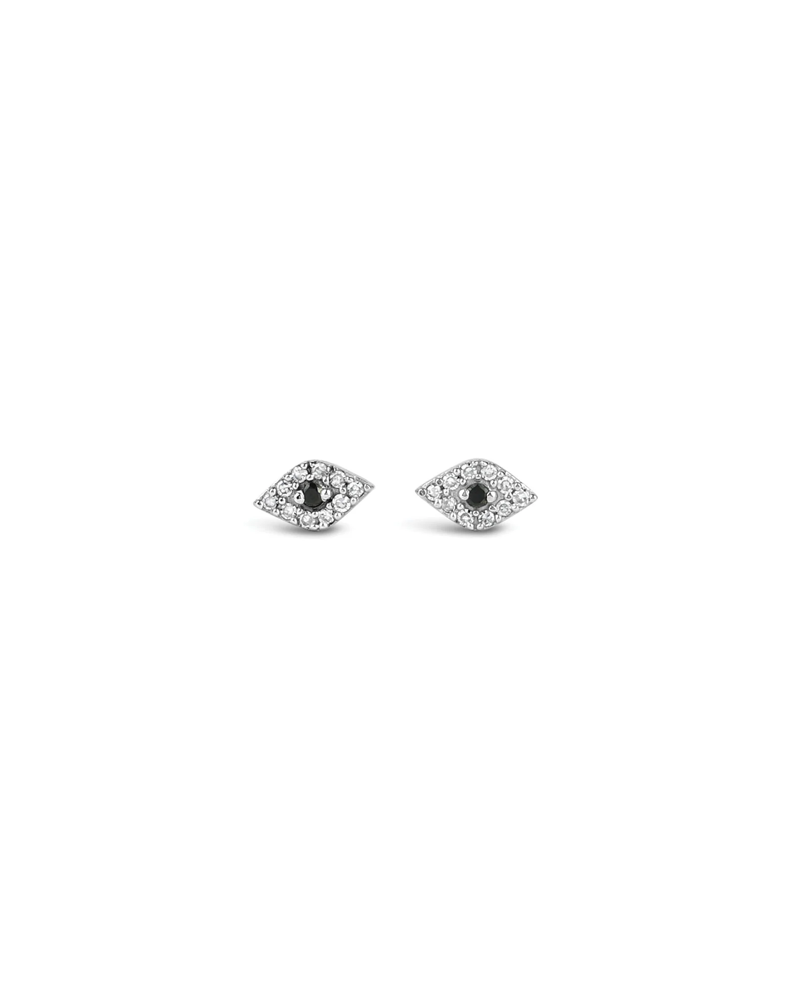 Pavé Evil Eye Studs | 6mm