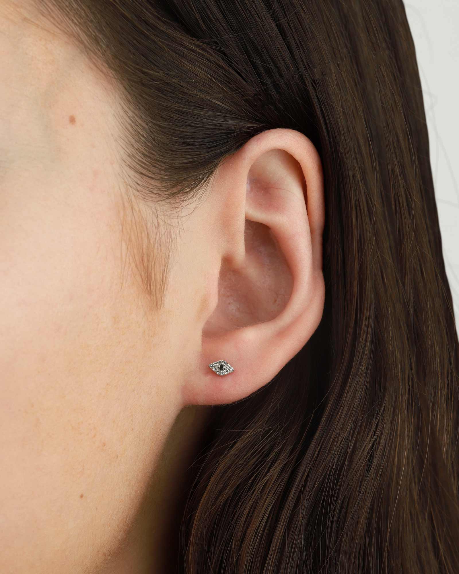 Pavé Evil Eye Studs | 6mm - Image 3