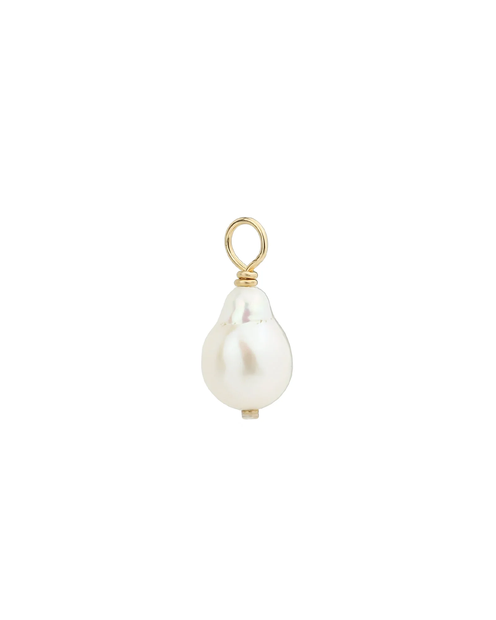 Pearl Hoop Charm