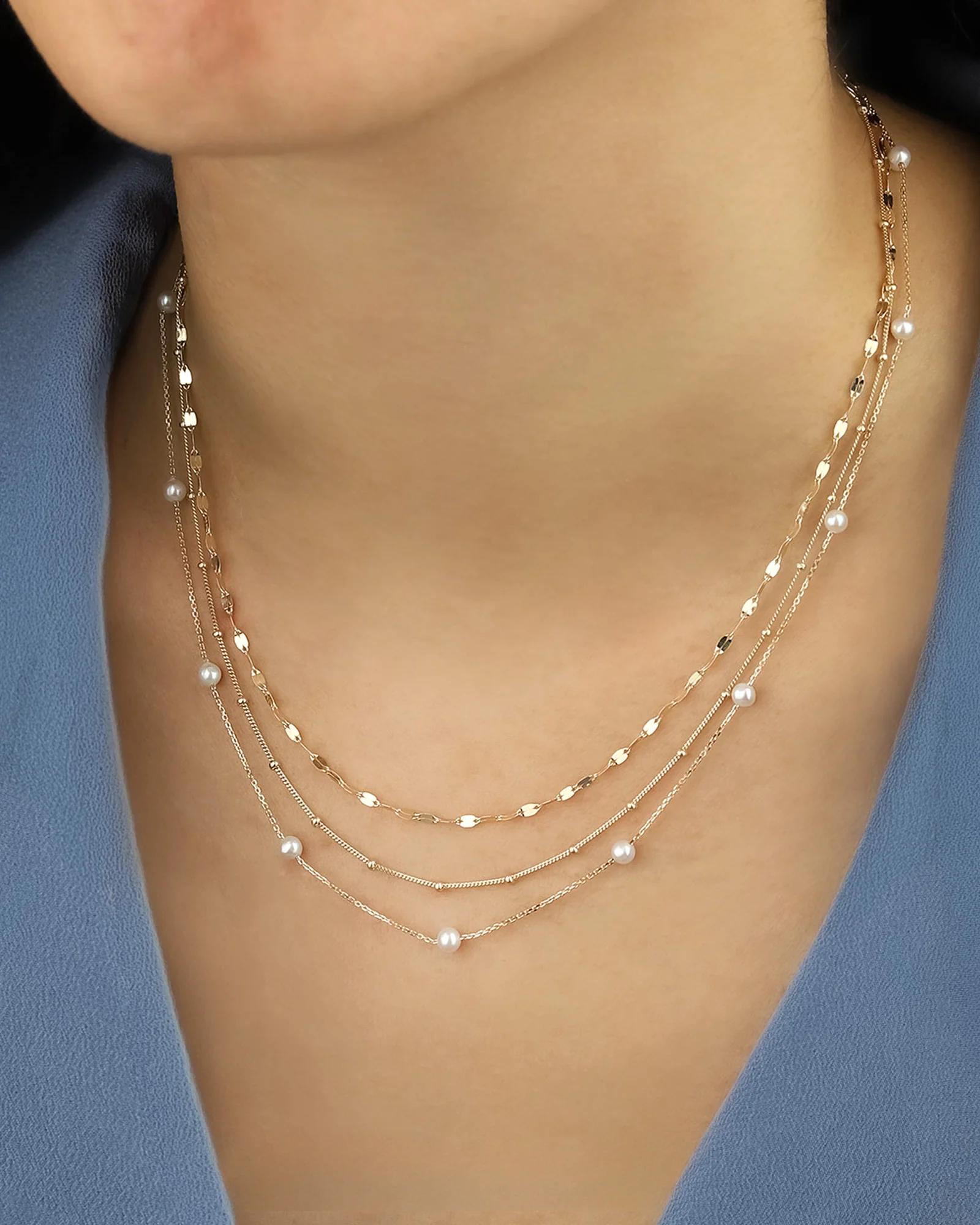 Station Pearl Necklace - Image 2