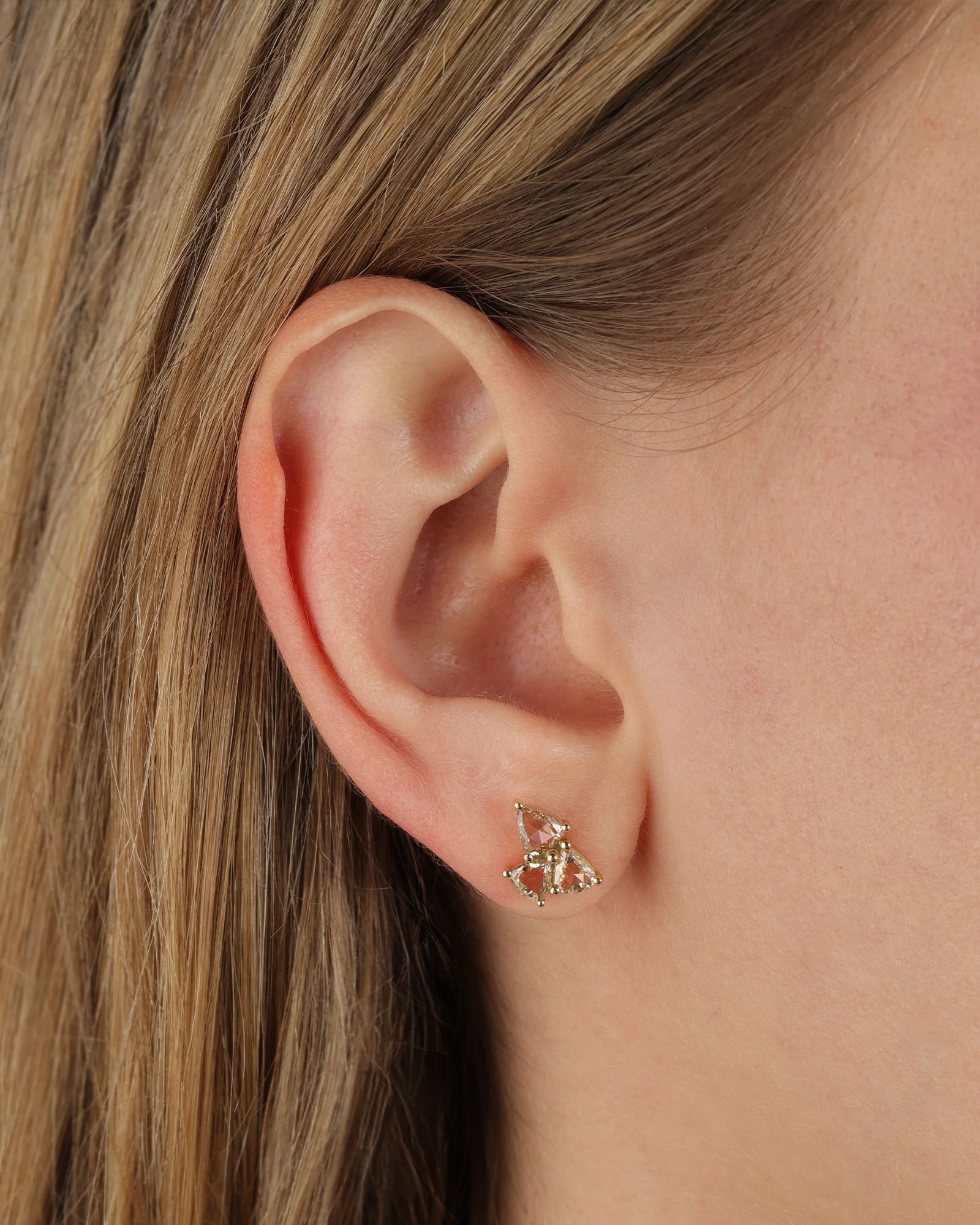 Three Diamond Studs - Image 2