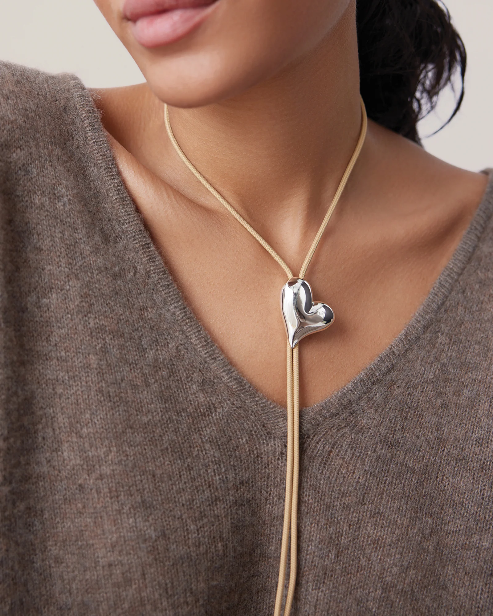 Art Heart Bolo Tie - Image 2
