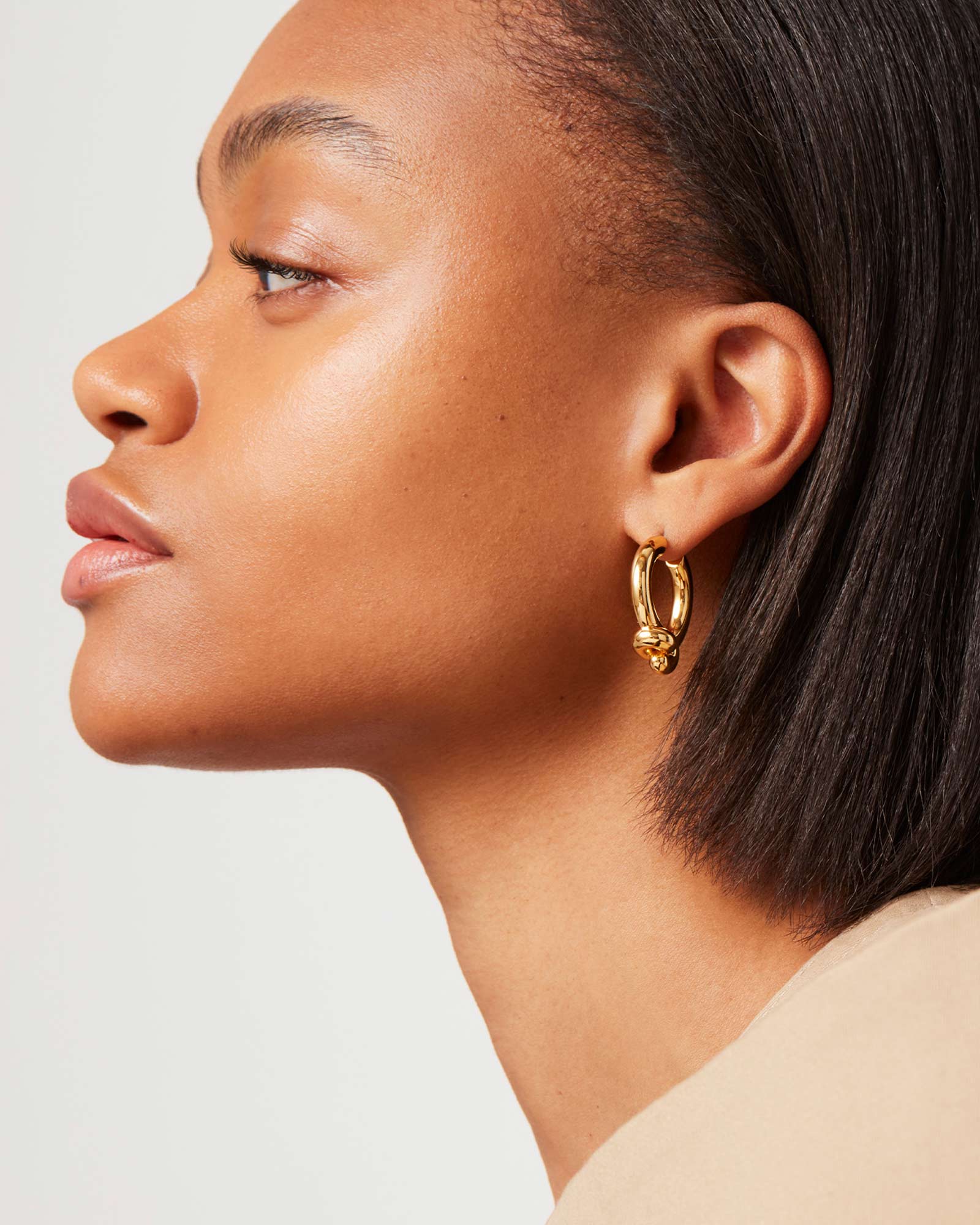 Maeve Hoop Earrings - Image 2
