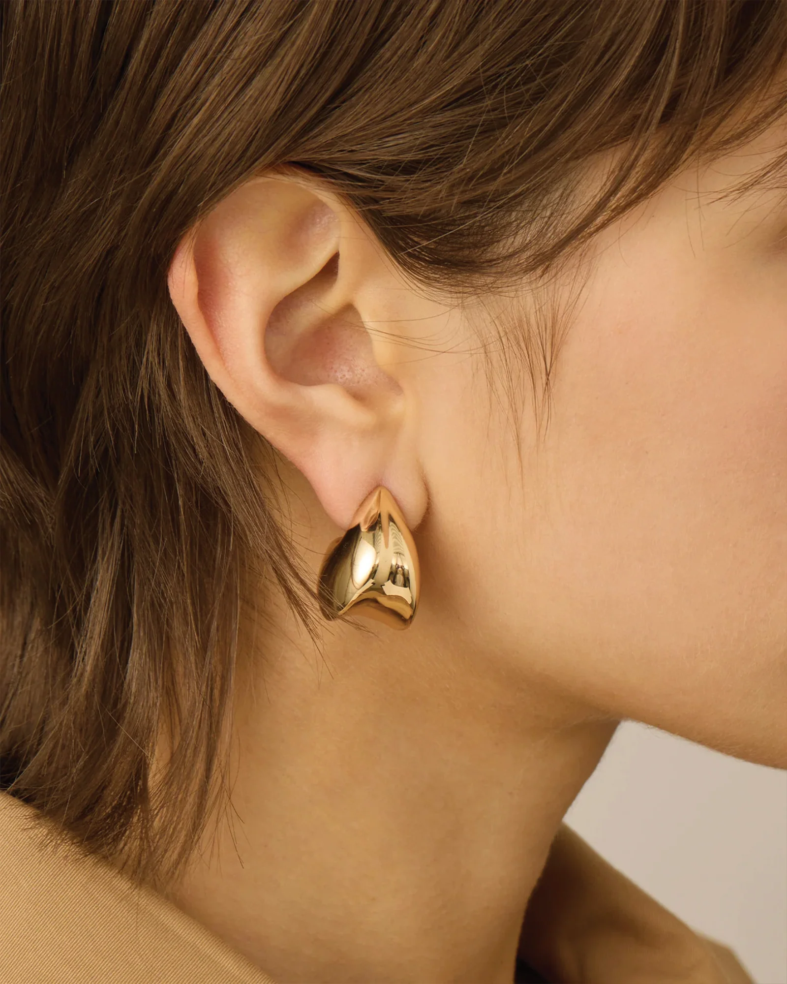 Paige Puff Earrings - Image 5