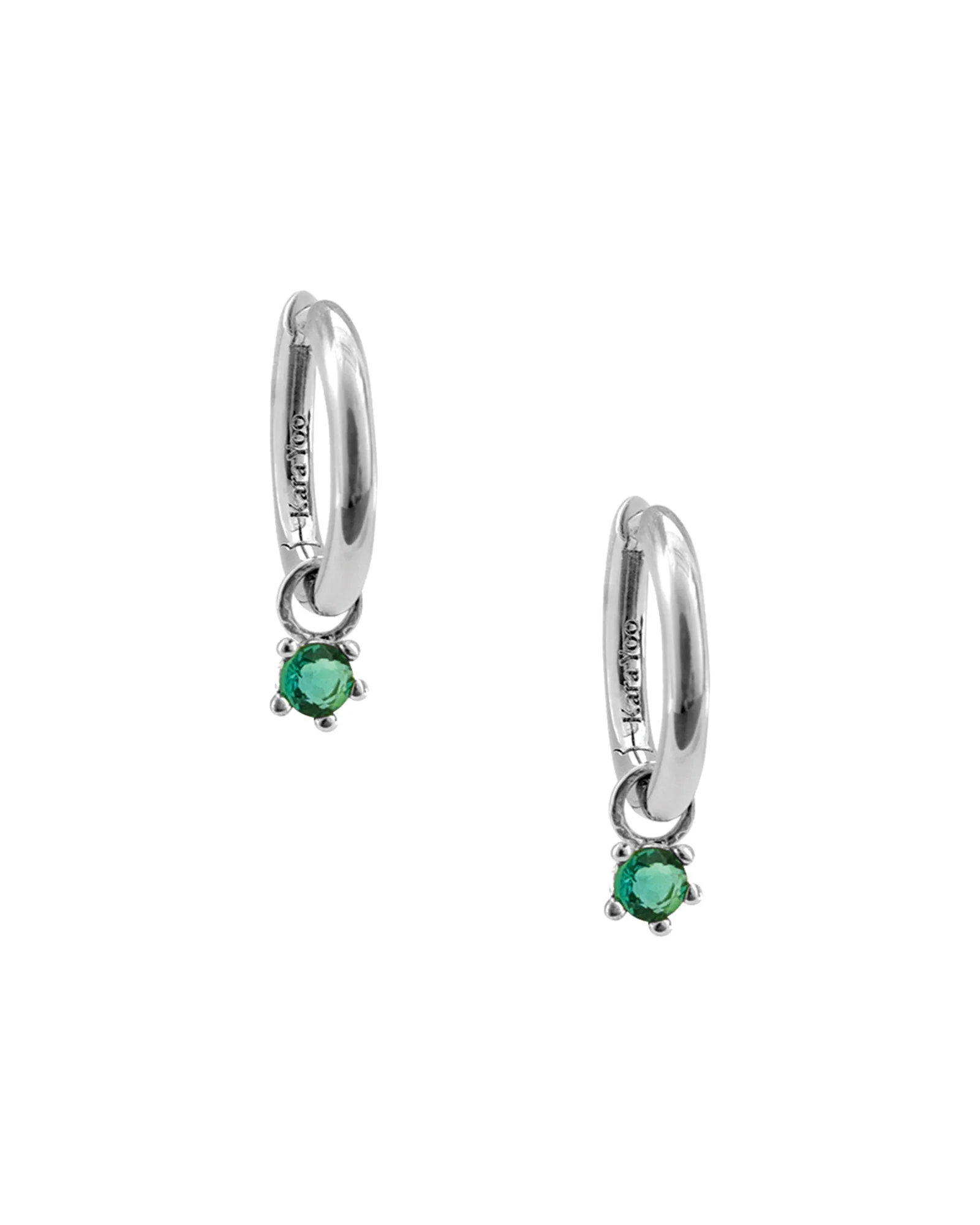 Birthstone Hoops